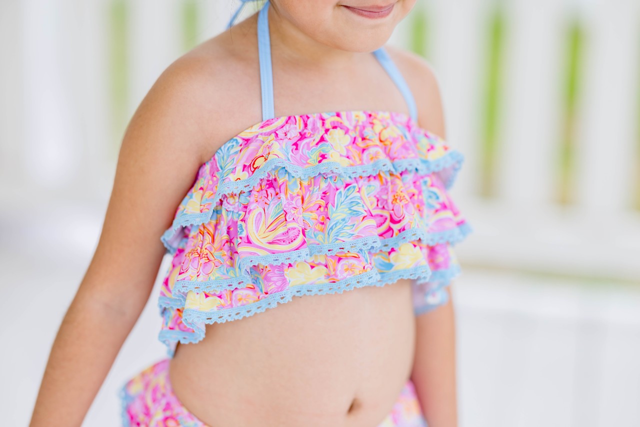 Frankie Swimsuit - Hula Pink