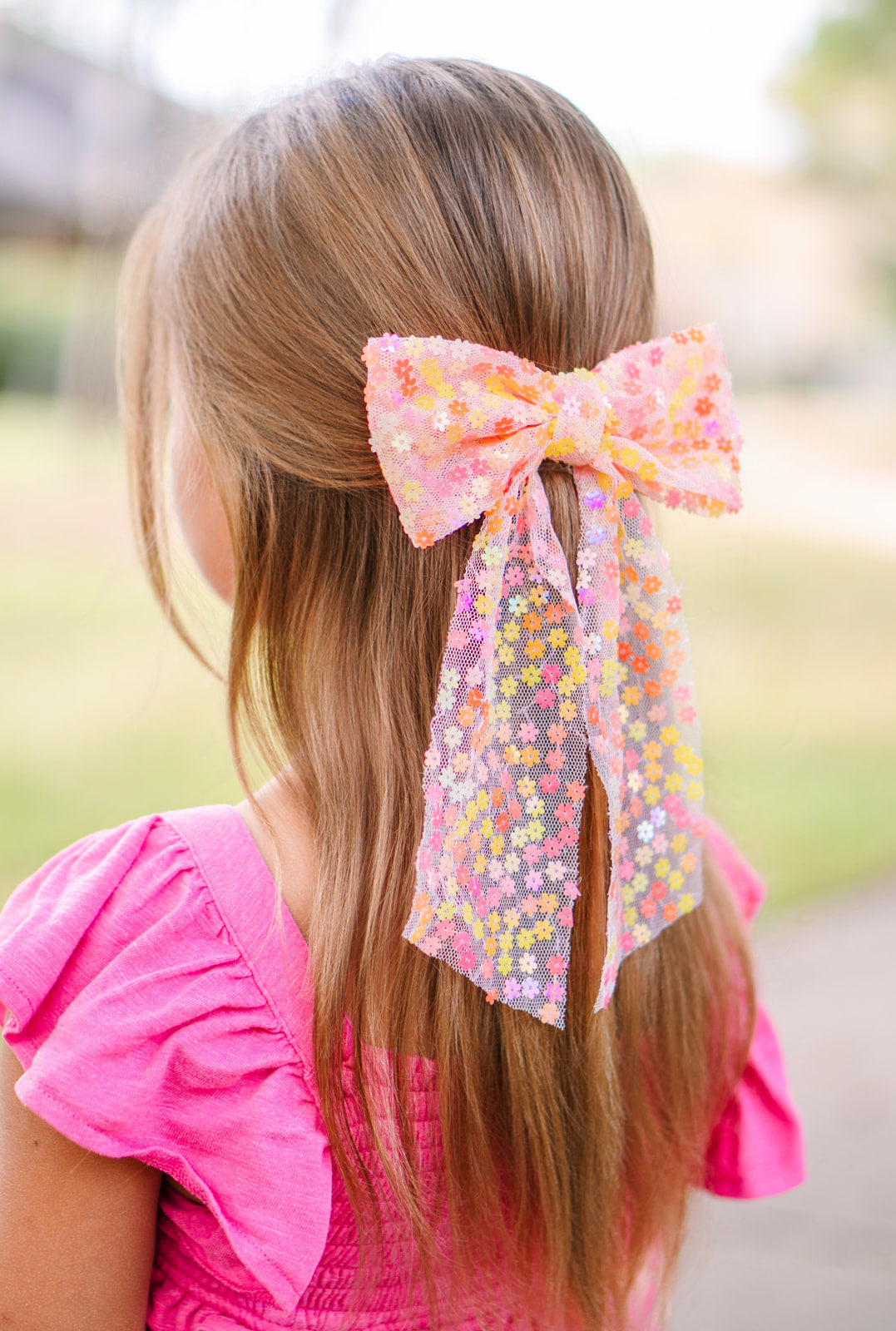 Tulle Hair Bow - Daisy Crazy