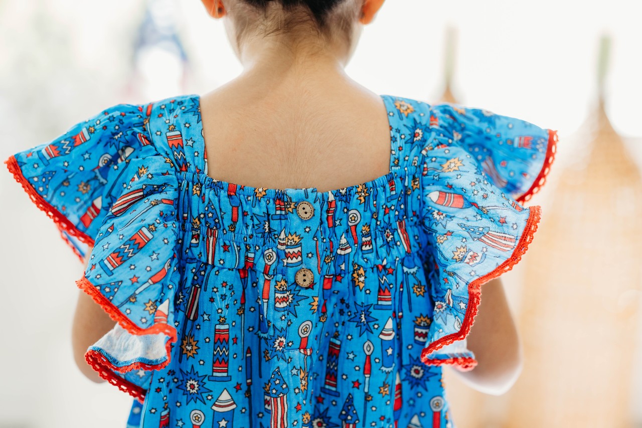 Nora Dress - Starburst Splendor