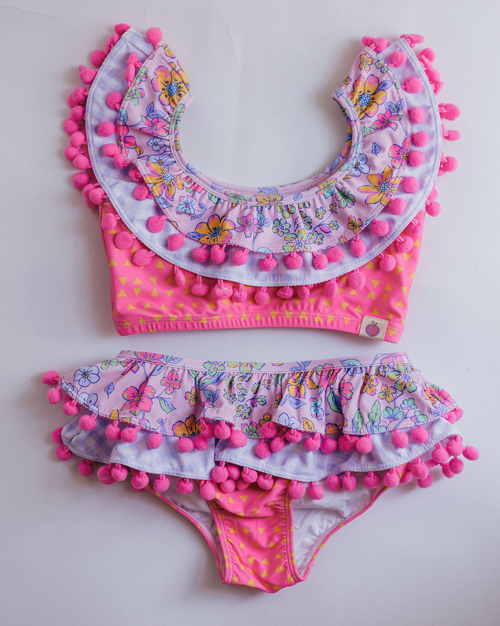 Vera Swimsuit - Sunset Sorbet Pom Pom (Pre-Order)