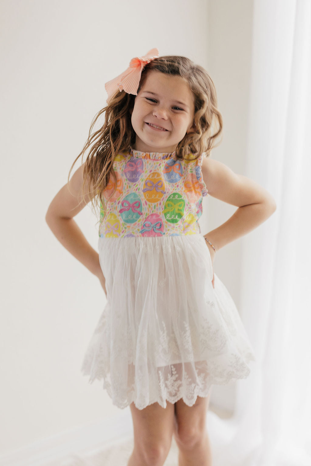 Isadora Lace Dress - Egg Hunt
