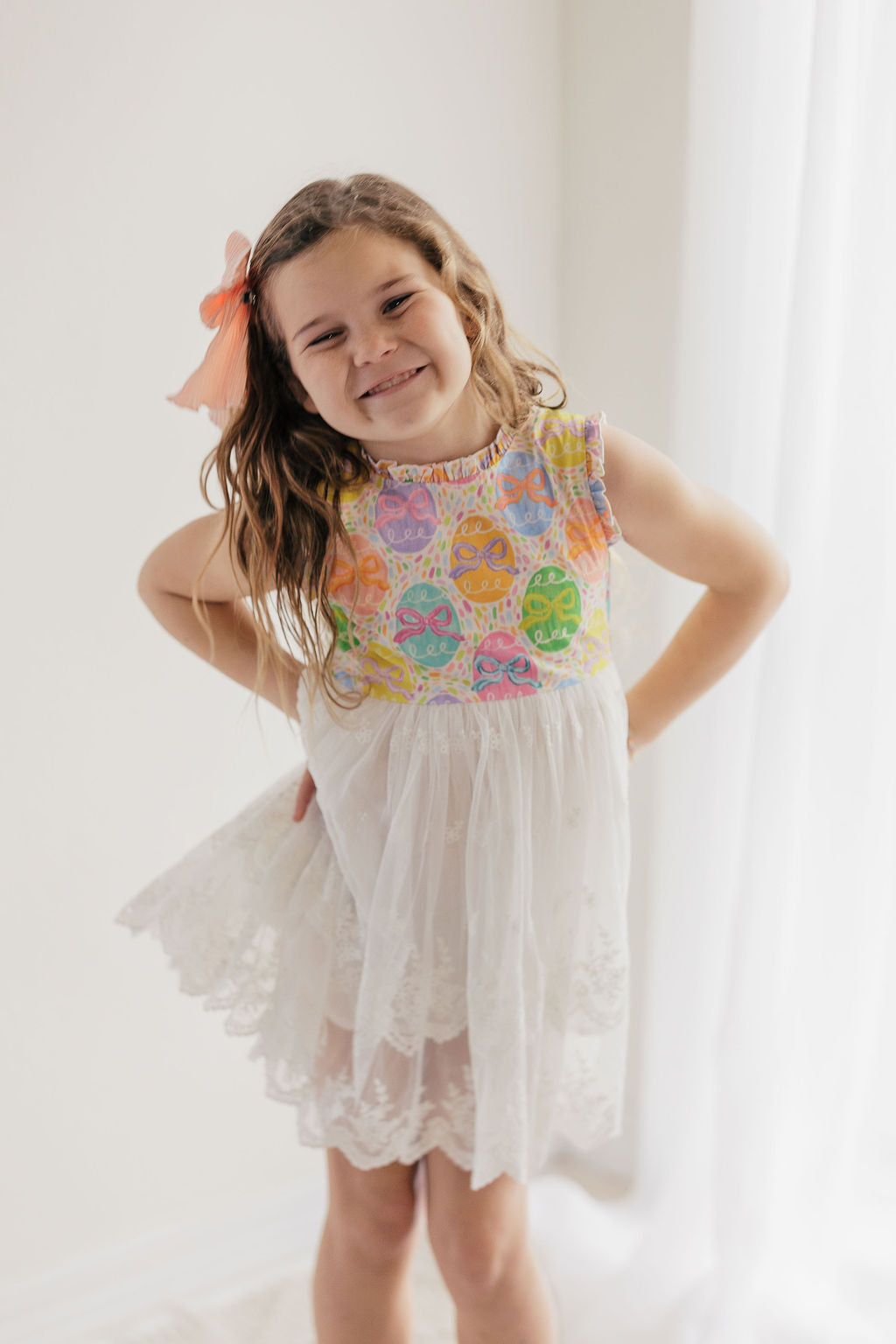 Isadora Lace Dress - Egg Hunt