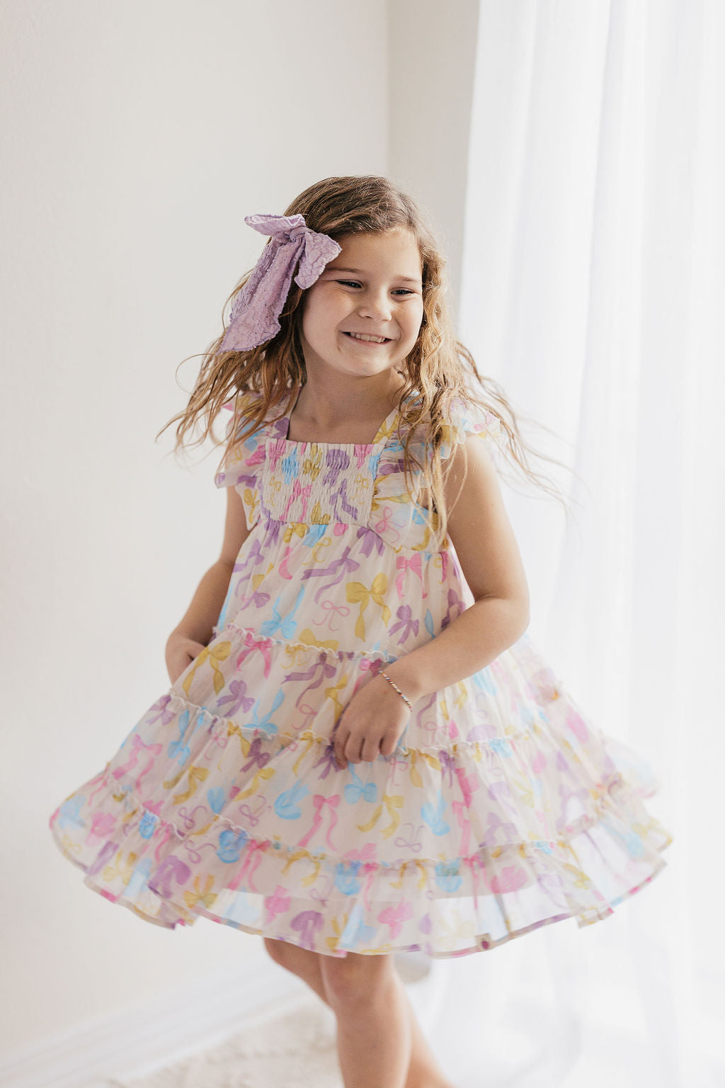 Brielle Dress - Bow Bliss