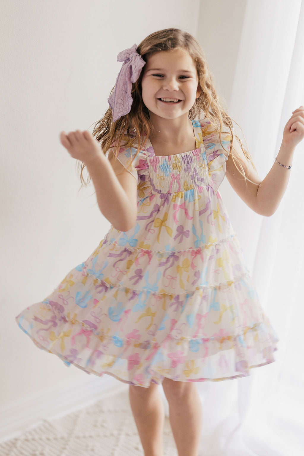 Brielle Dress - Bow Bliss