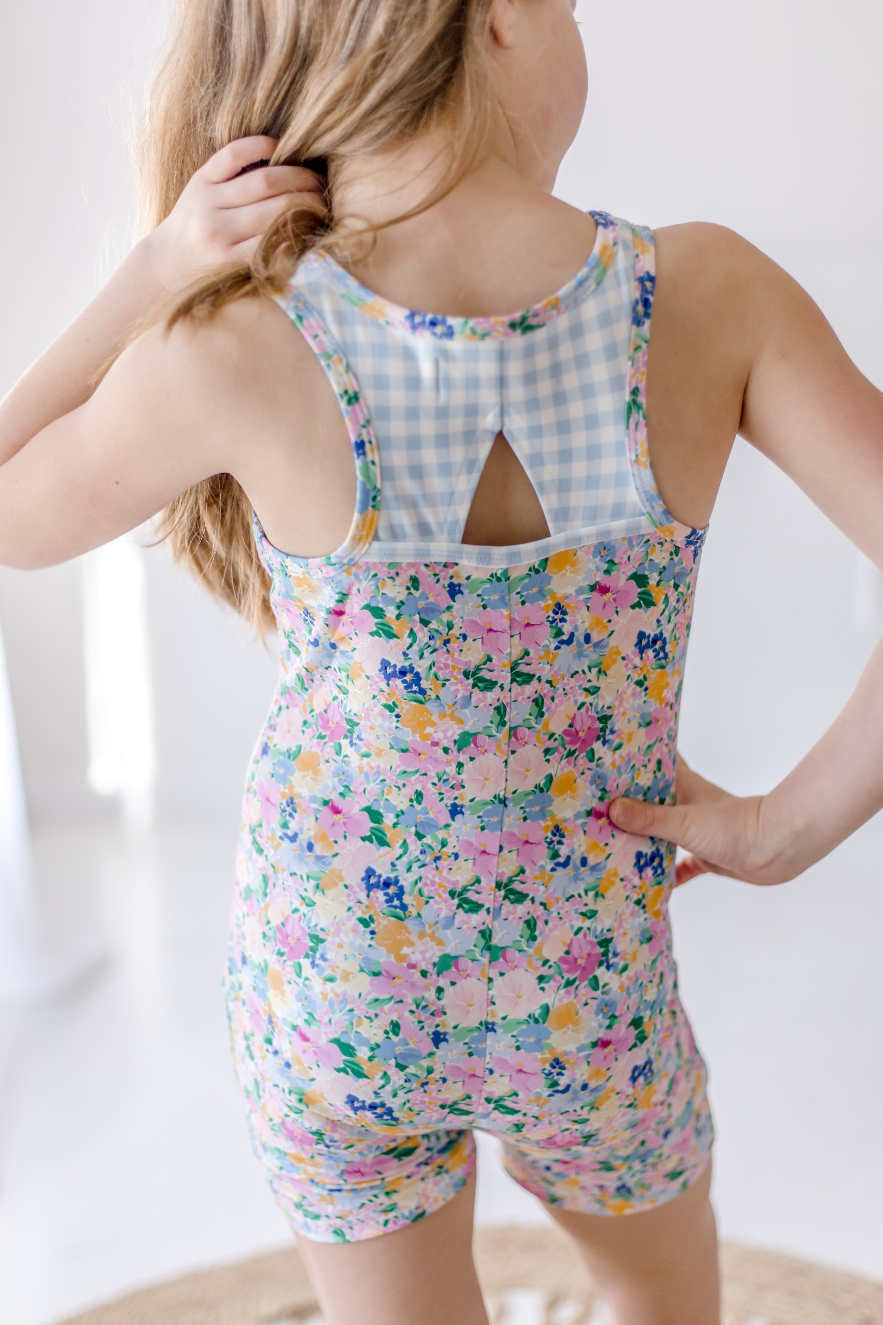 Bella Unitard - Sunlit Garden