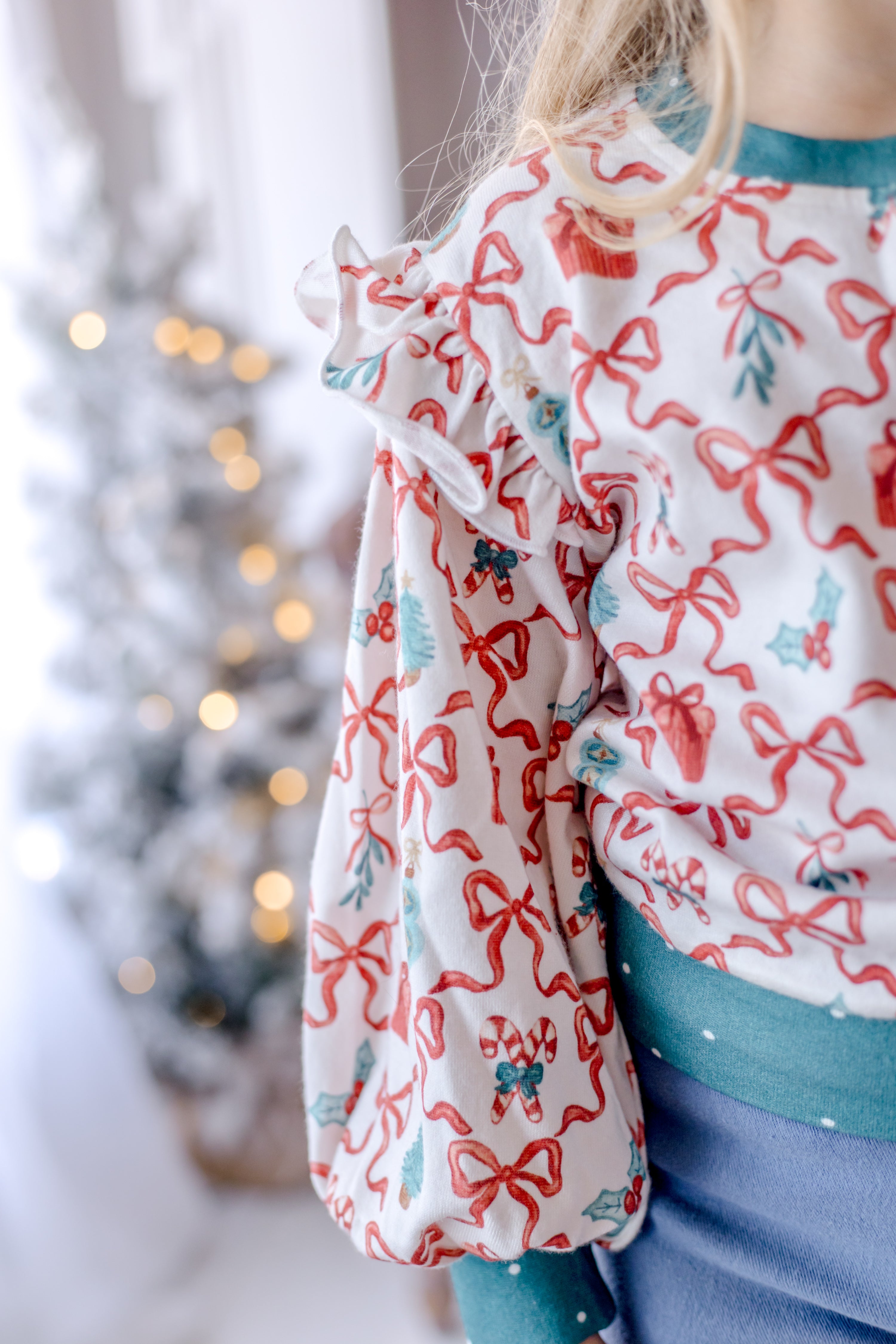 Opal Puff Sleeve Sweater - Trellis Tidings