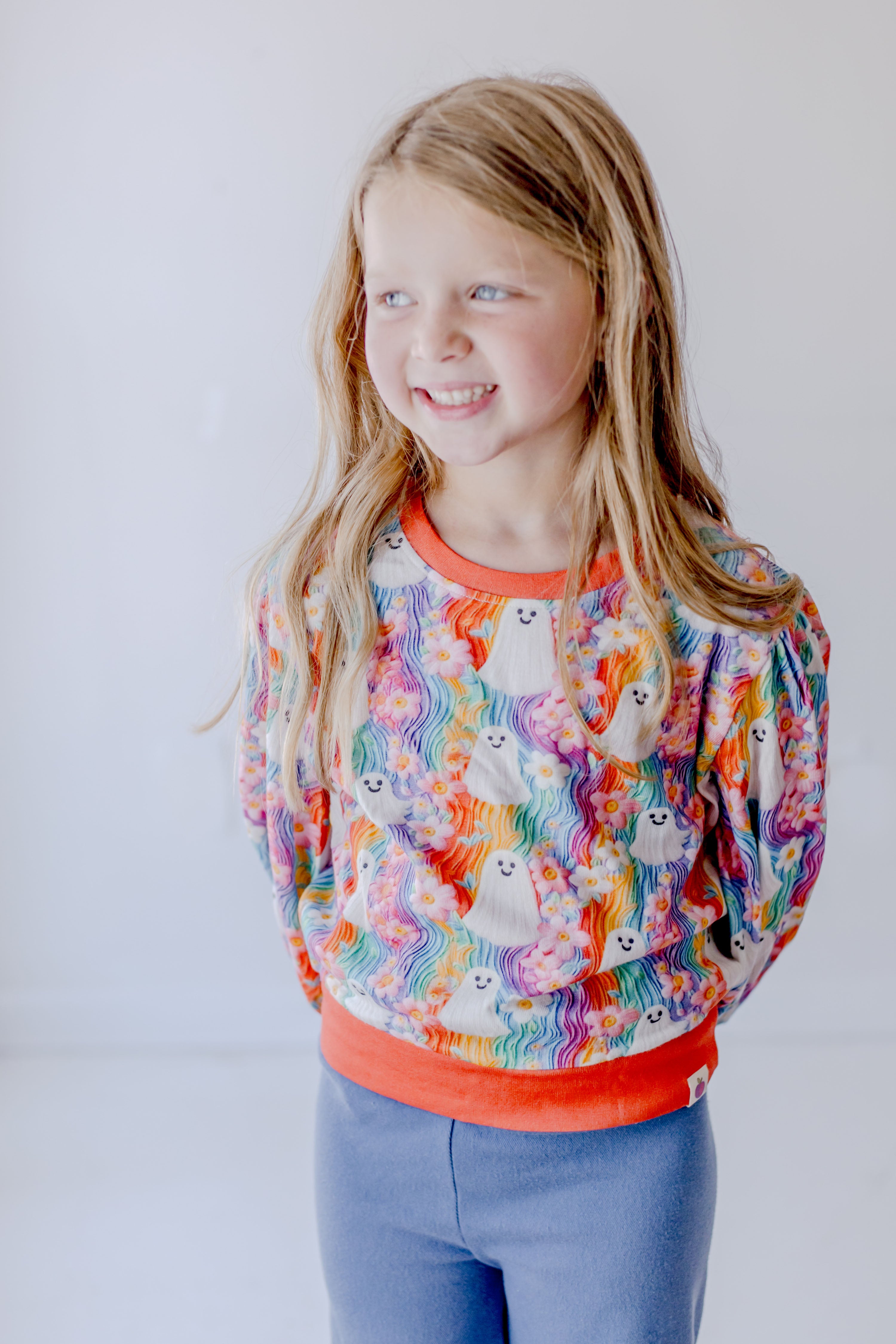 Opal Puff Sleeve Sweater - Boo-tiful Spirits
