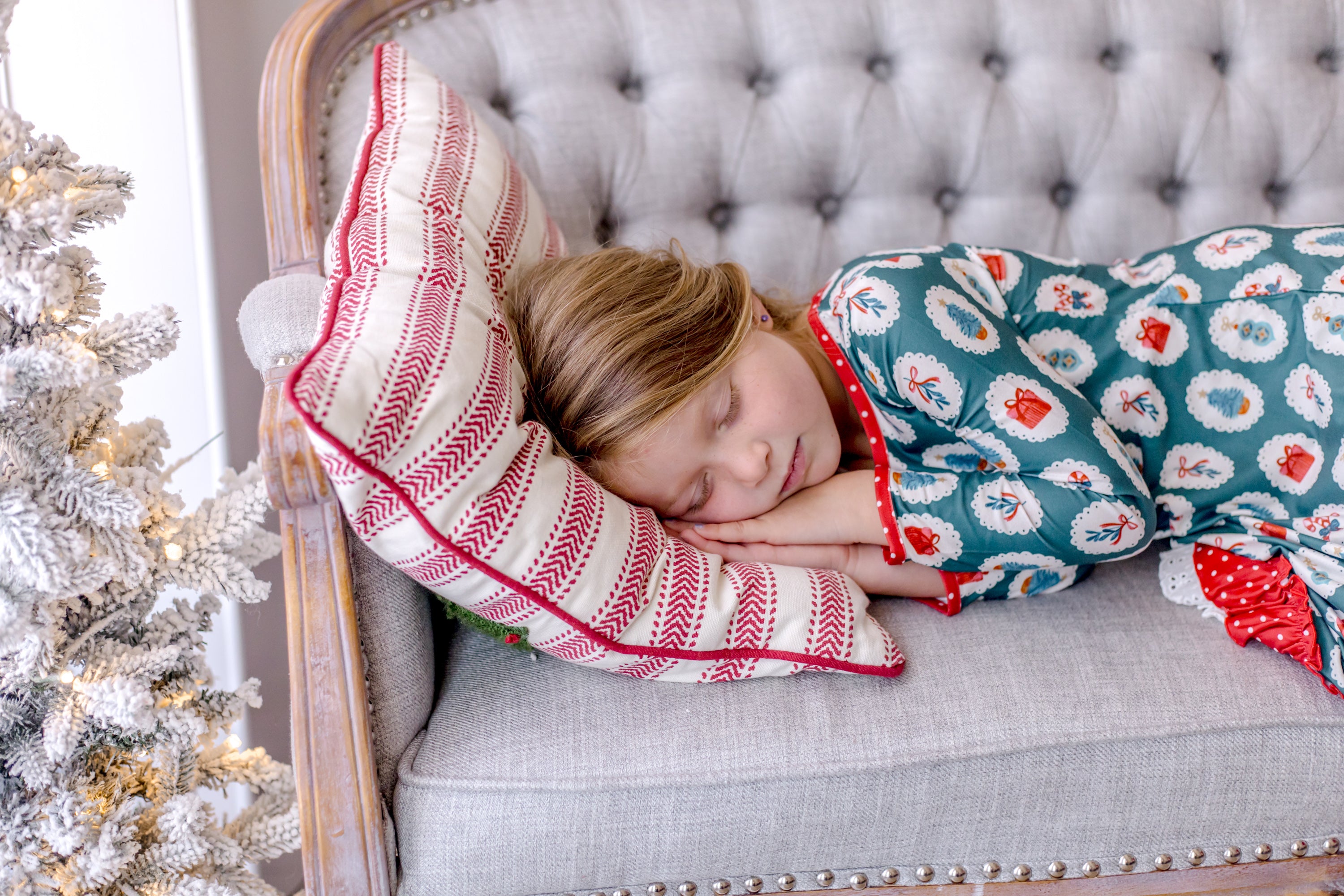 Loungewear Gown - Enchanted Evergreen