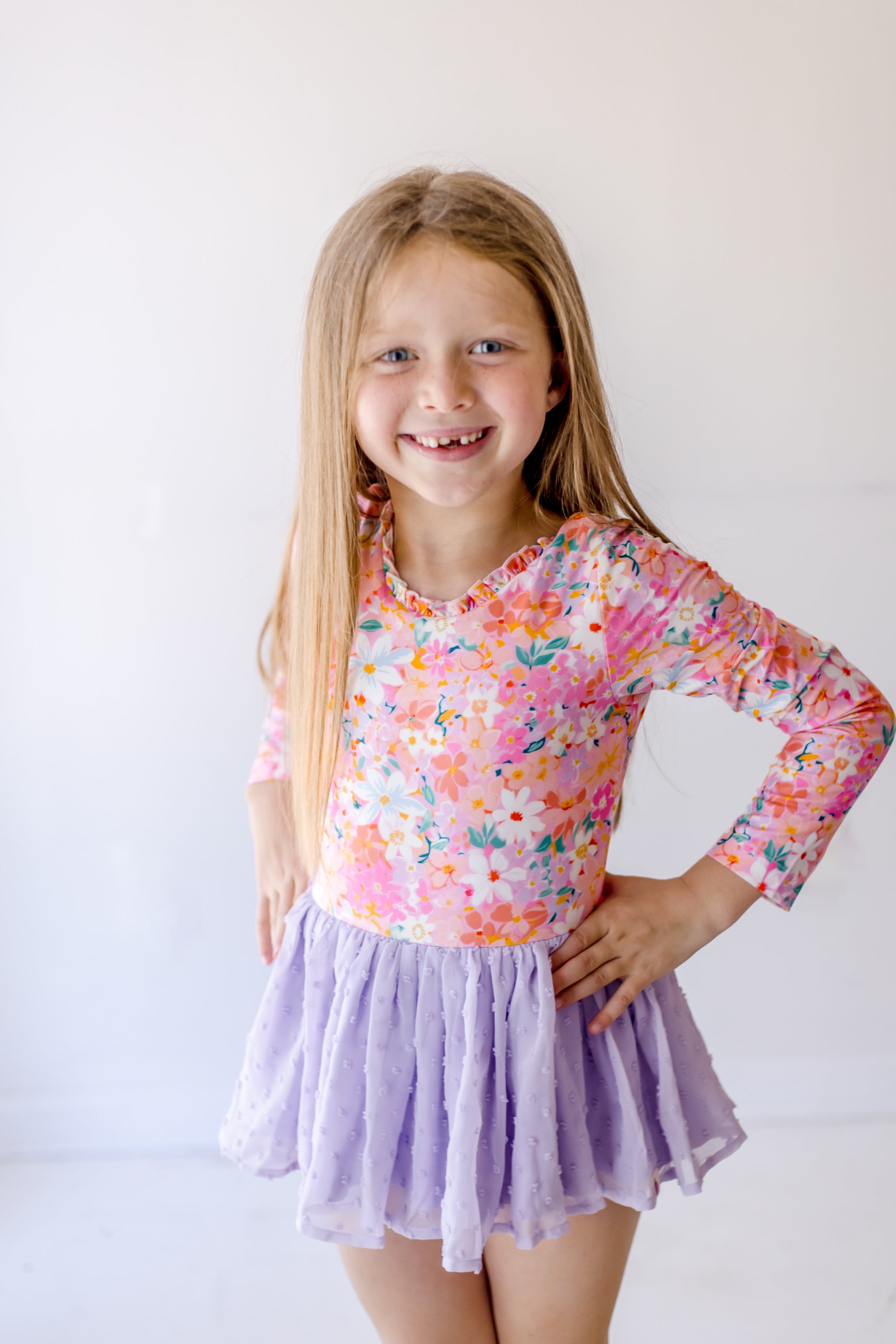 Farrah Leotard - Honeydew Days (Long Sleeve) – Cheeky Plum