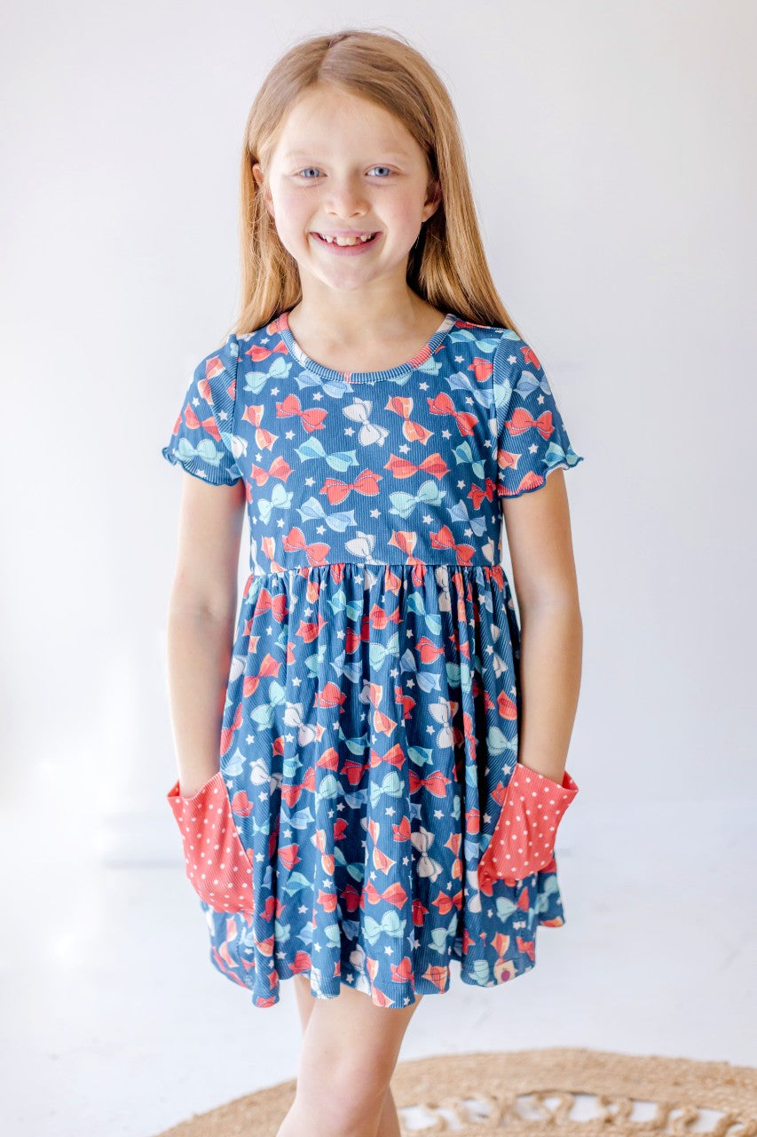 Penelope Dress - Starry Bows