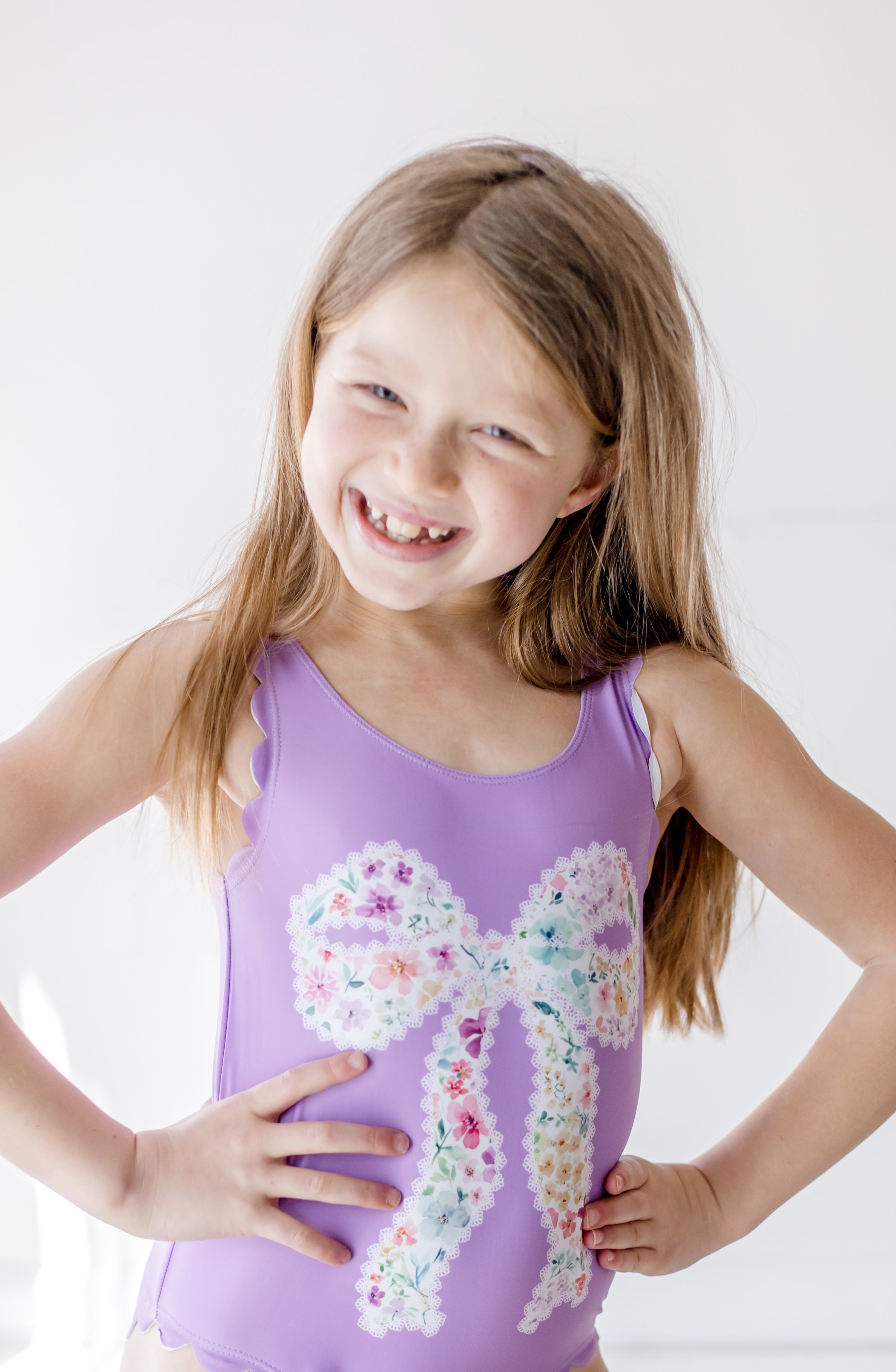 Claire Swimsuit - Bow Bliss (Pre-Order)