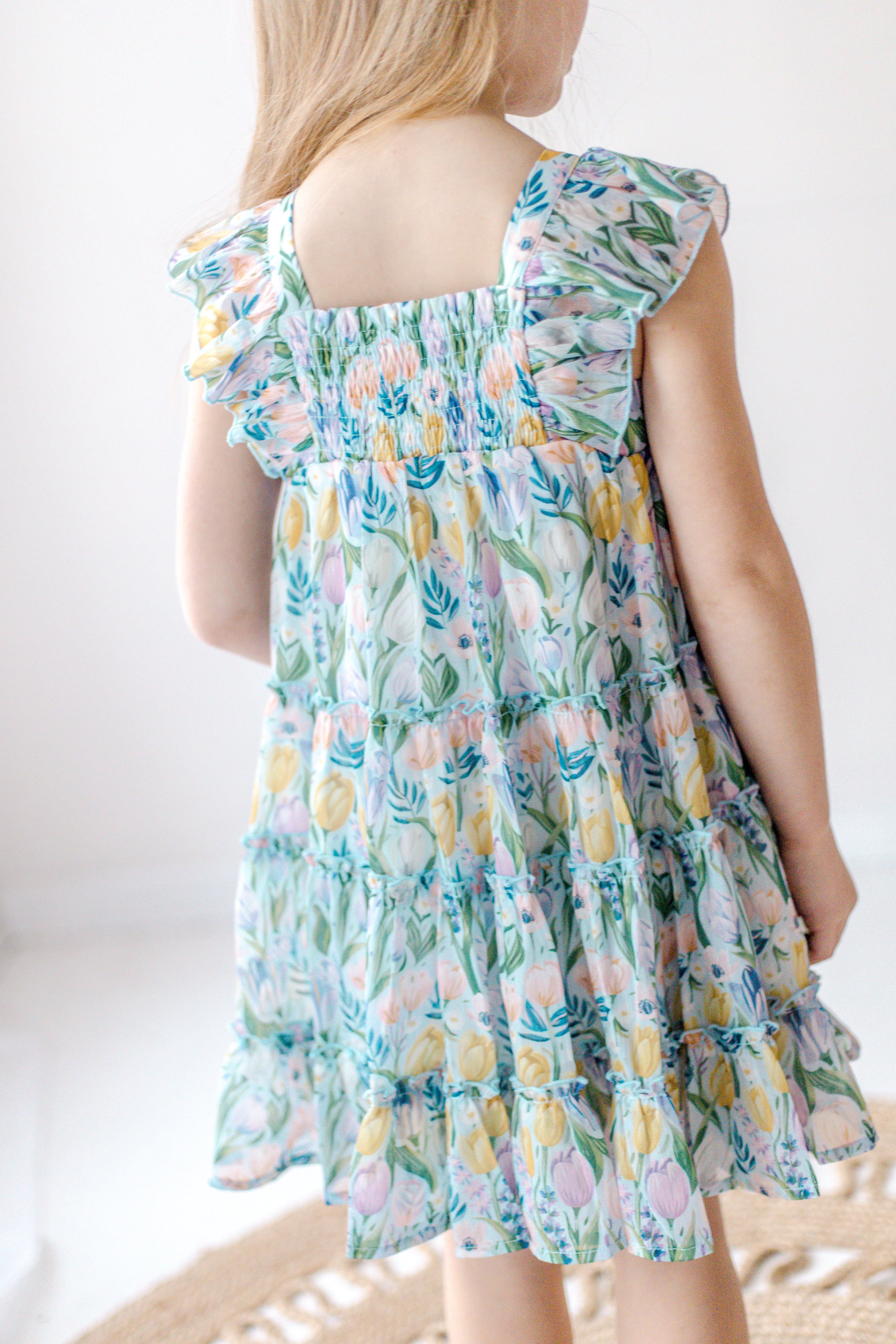 Brielle Dress - Twinkle Tulips