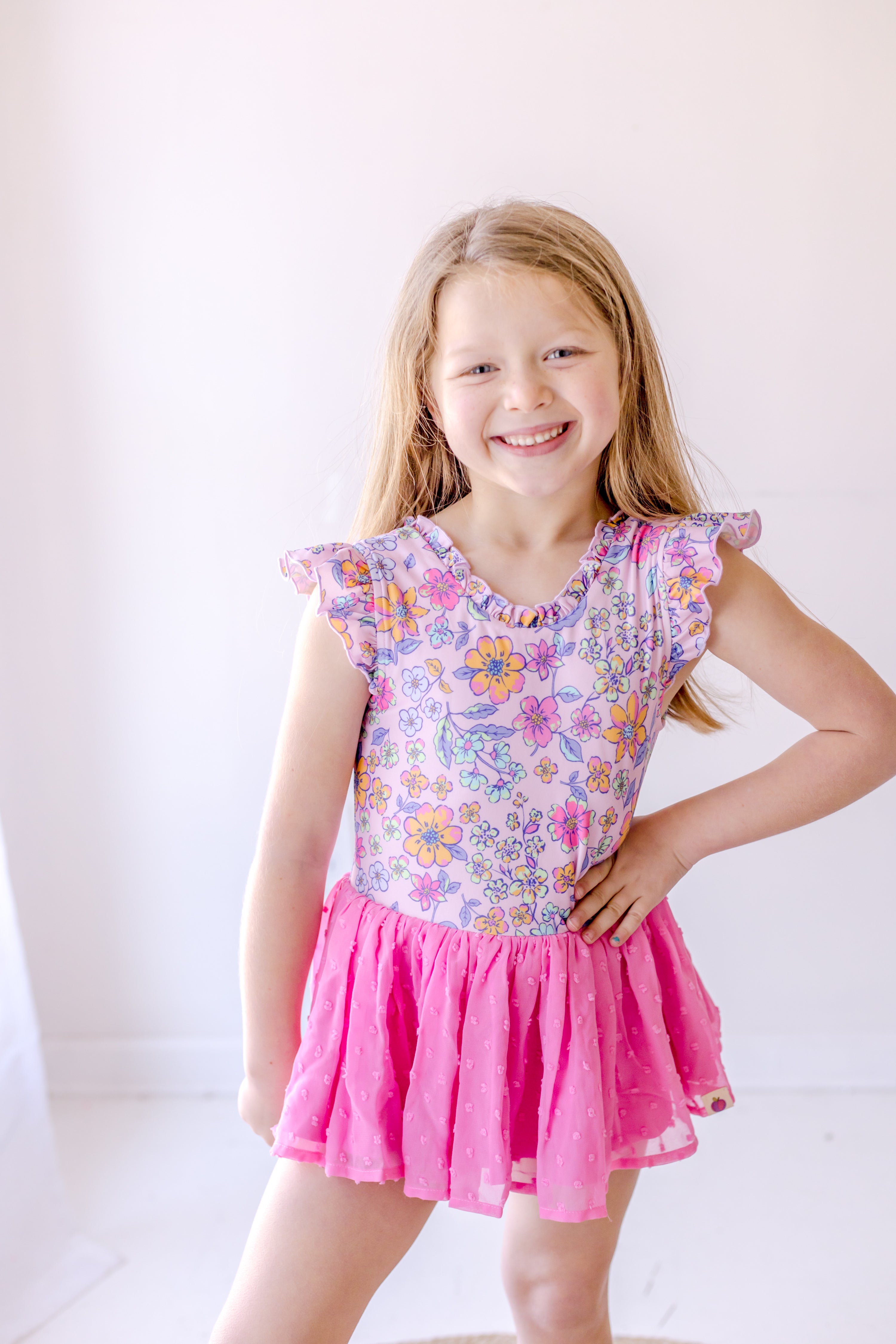 Farrah Leotard - Sunset Sorbet