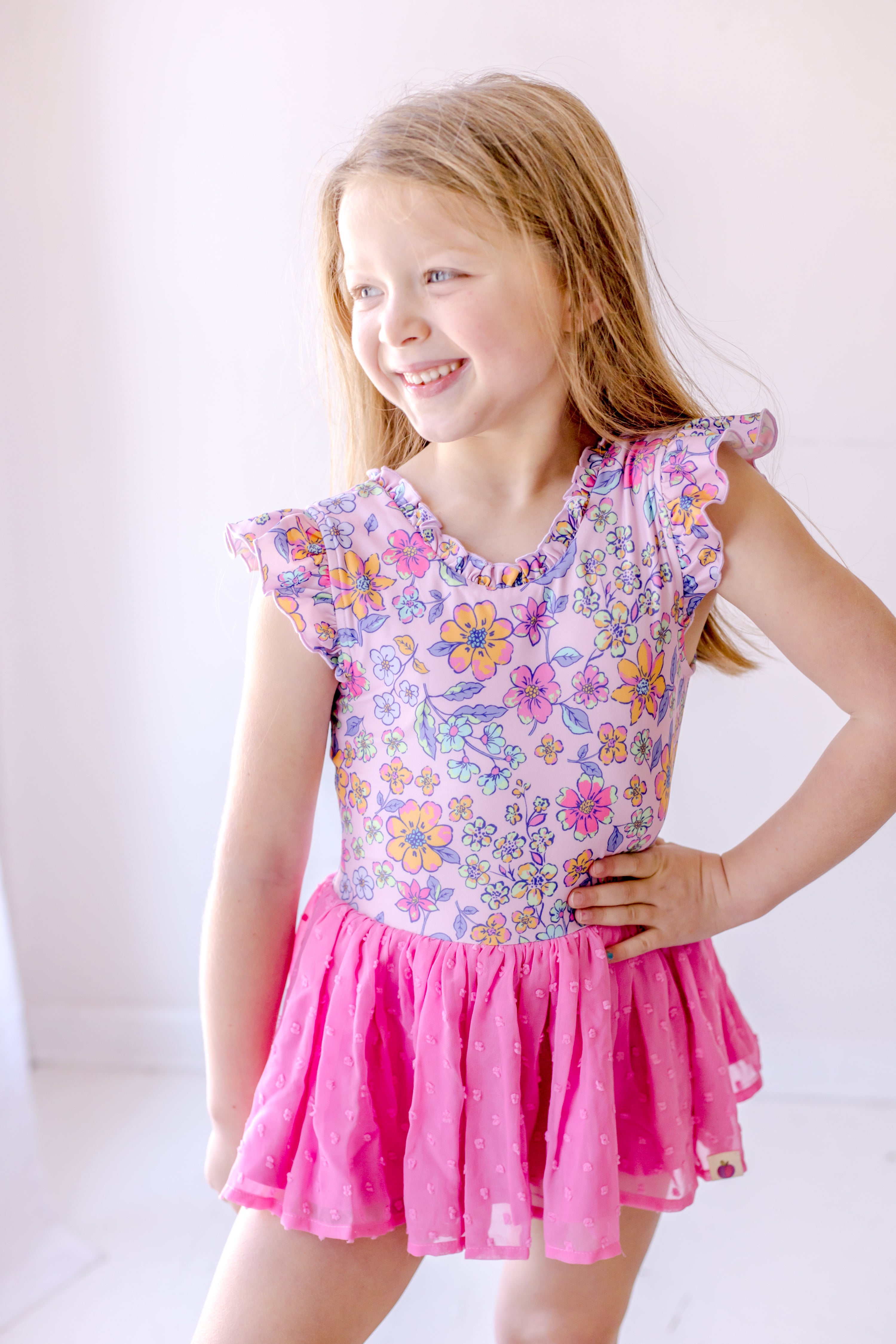 Farrah Leotard - Sunset Sorbet