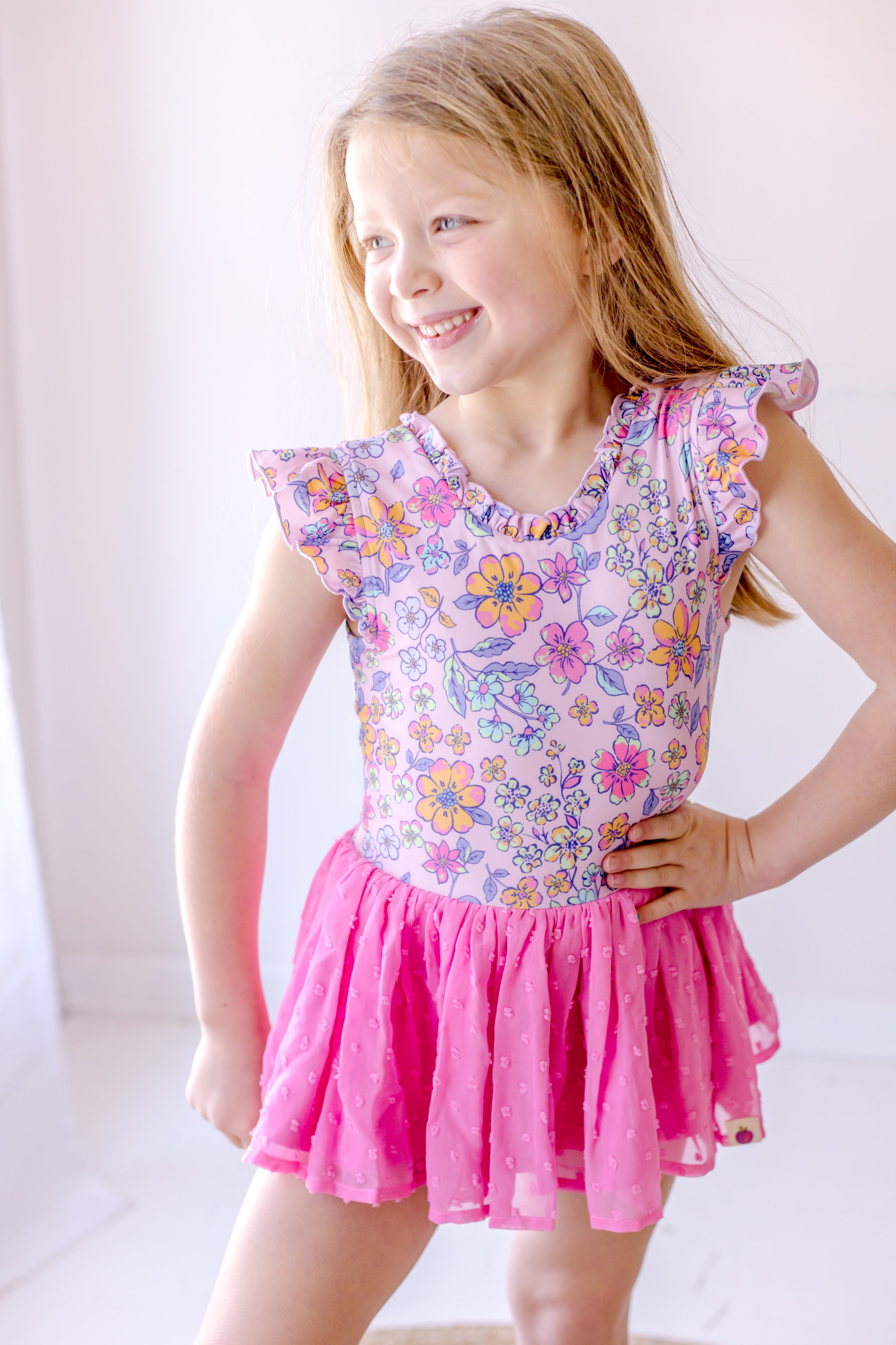 Farrah Leotard - Sunset Sorbet