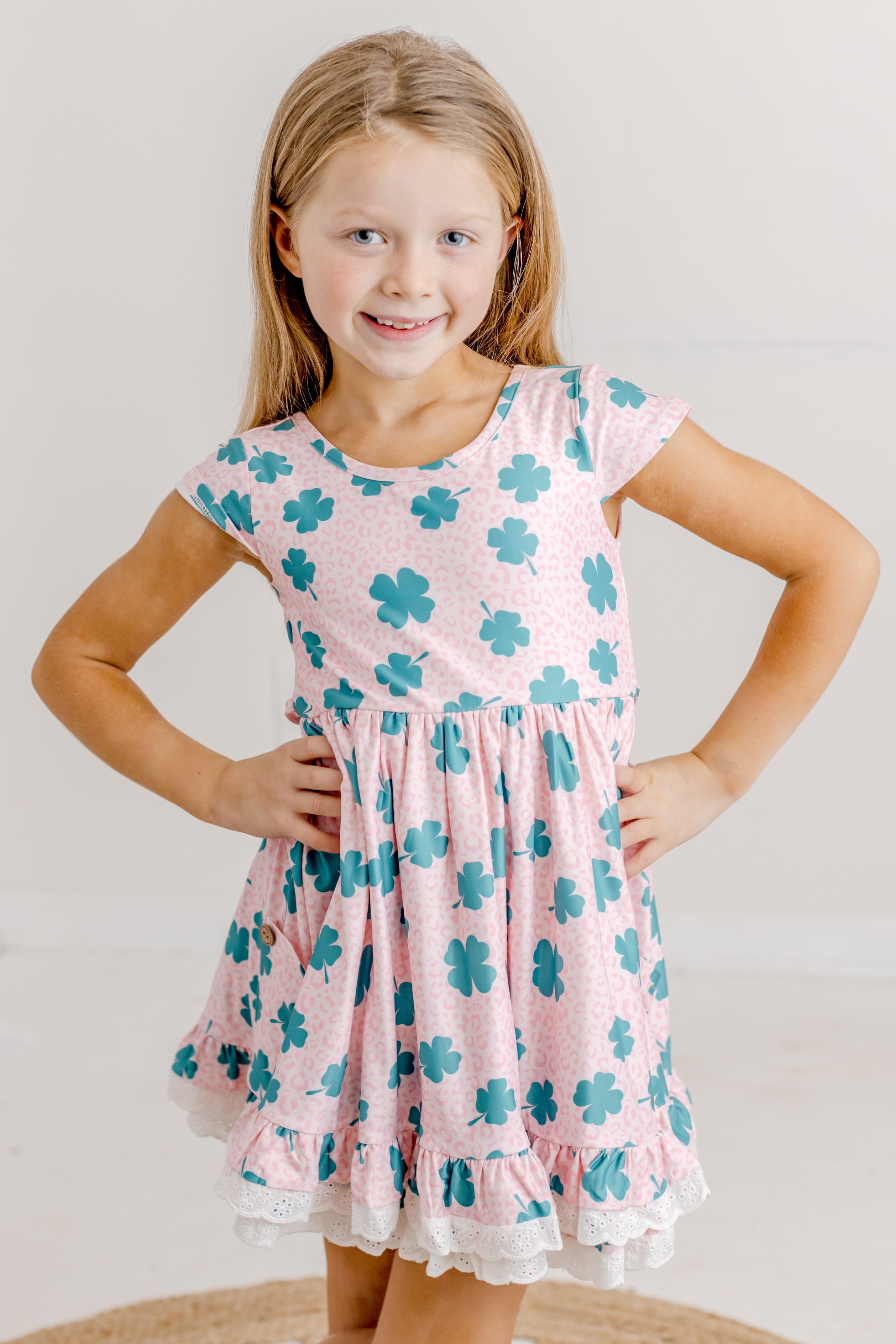 Myra Knit Dress - Lucky Leopard