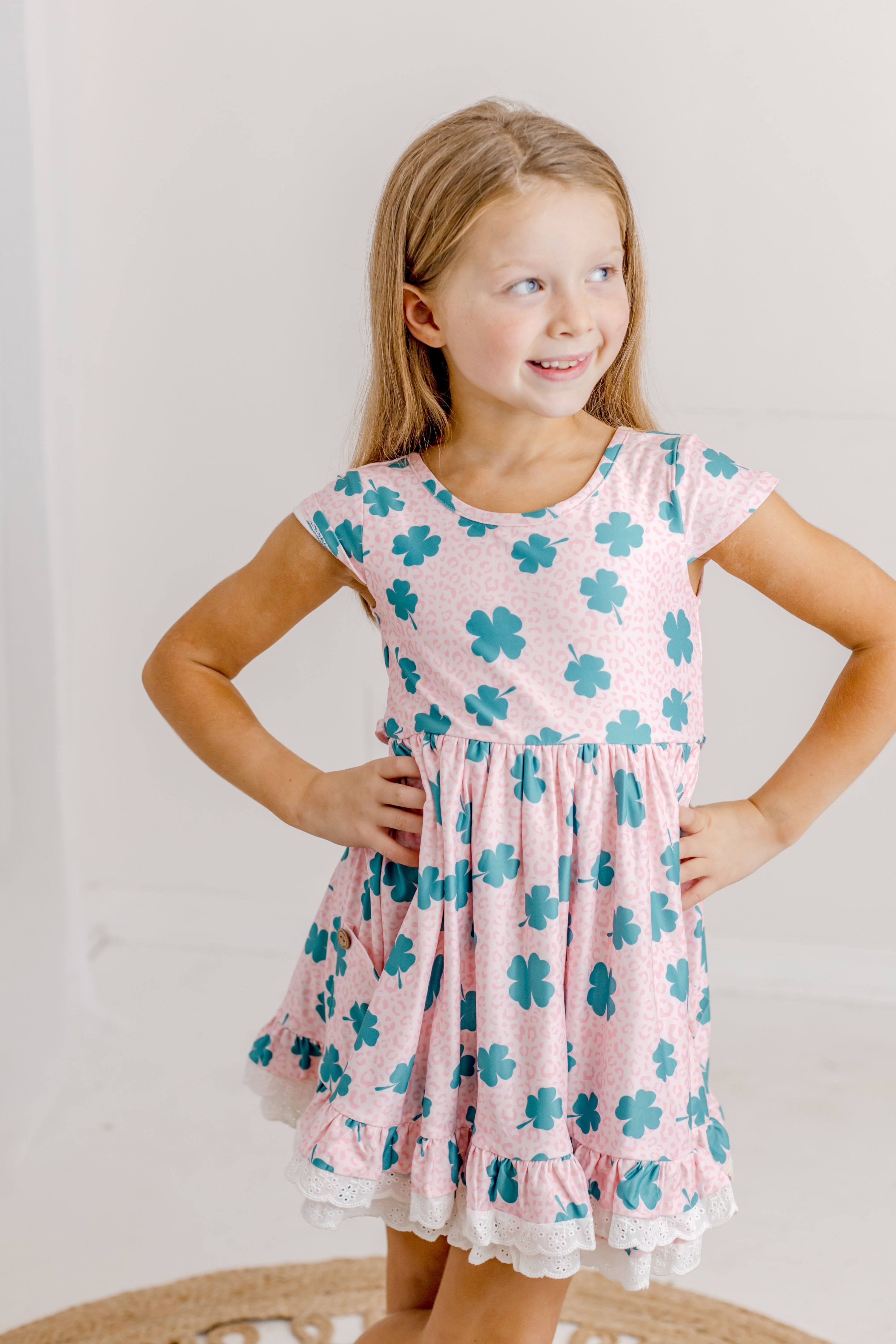 Myra Knit Dress - Lucky Leopard