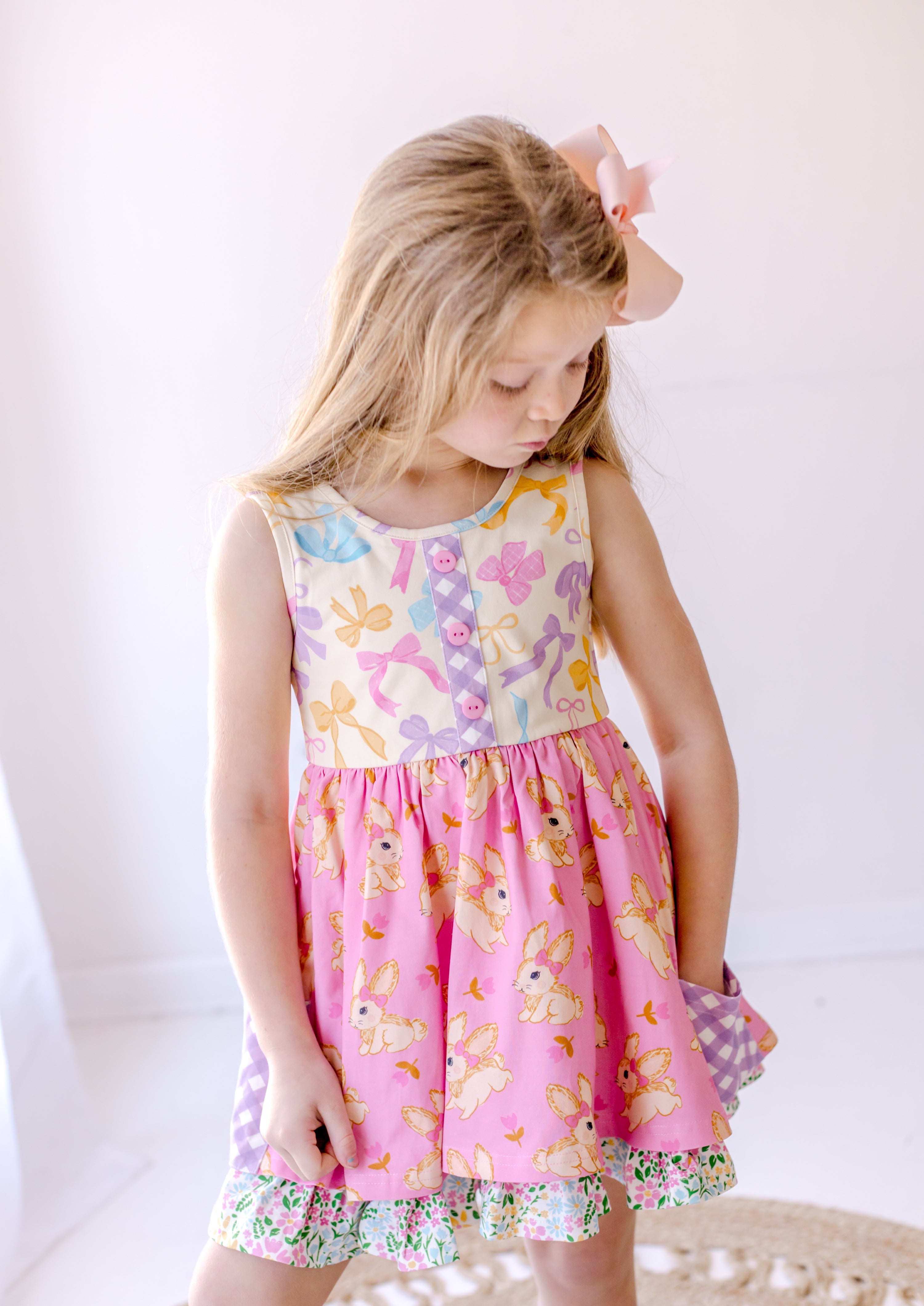 Myra Dress - Bow Bliss