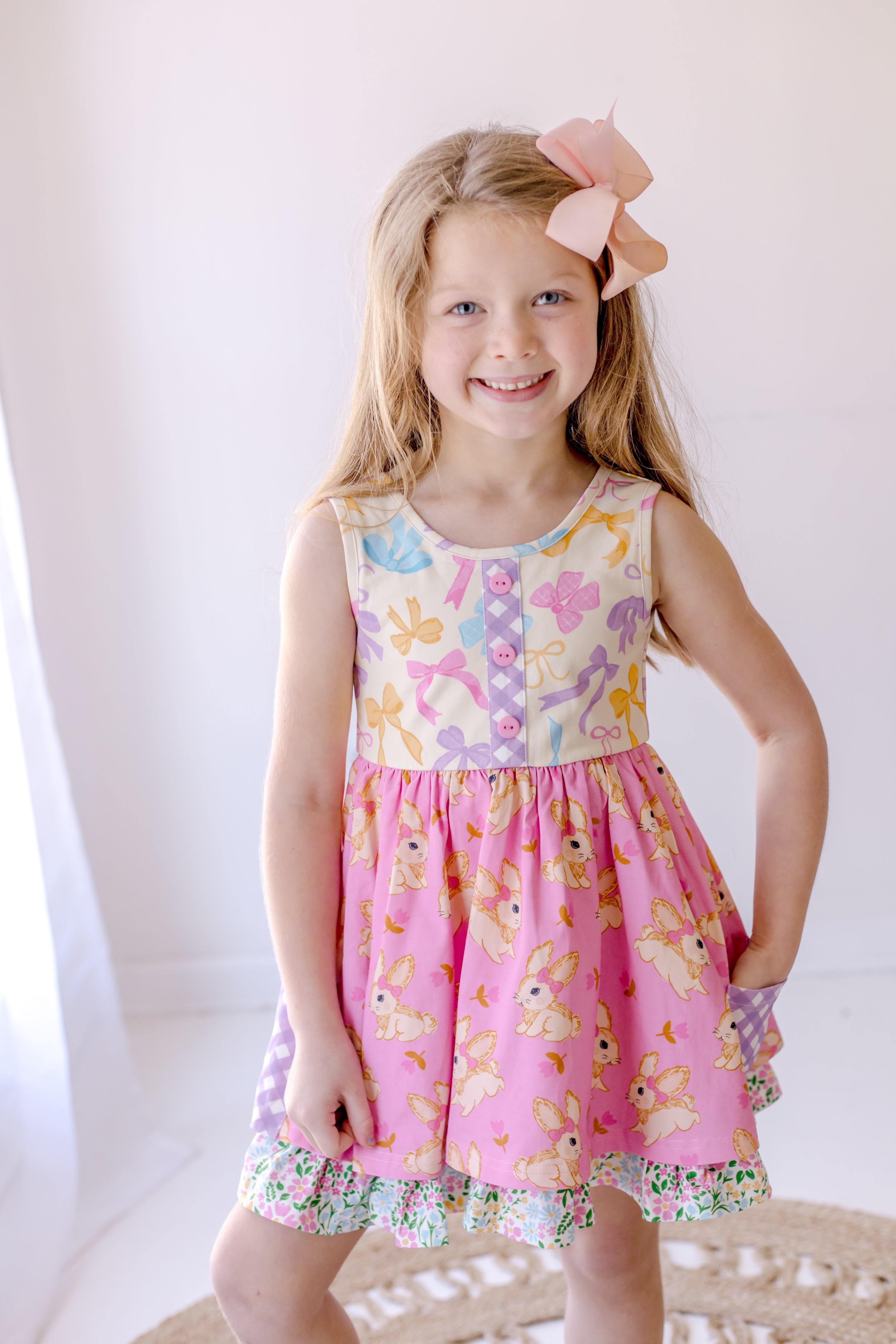 Myra Dress - Bow Bliss