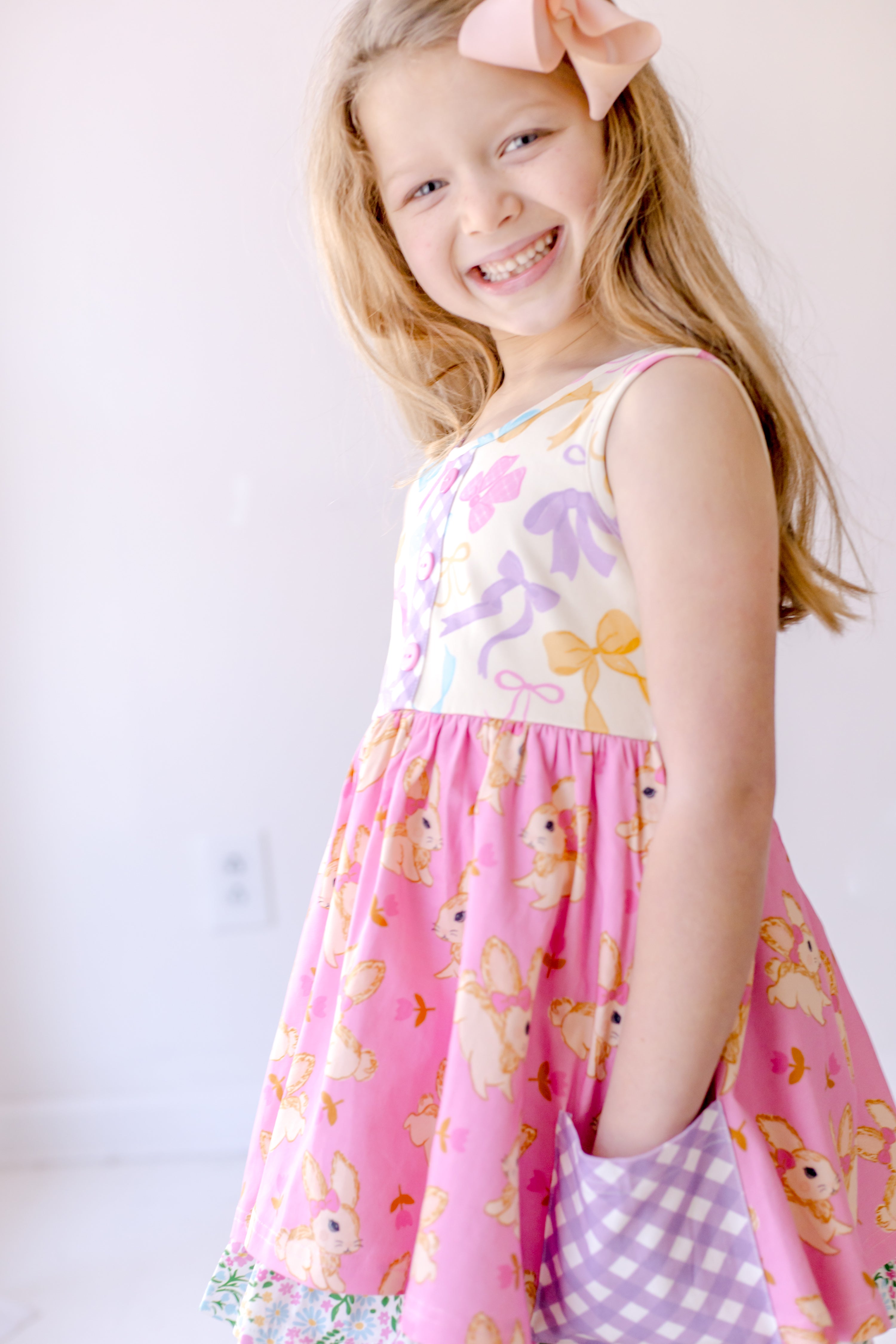 Myra Dress - Bow Bliss