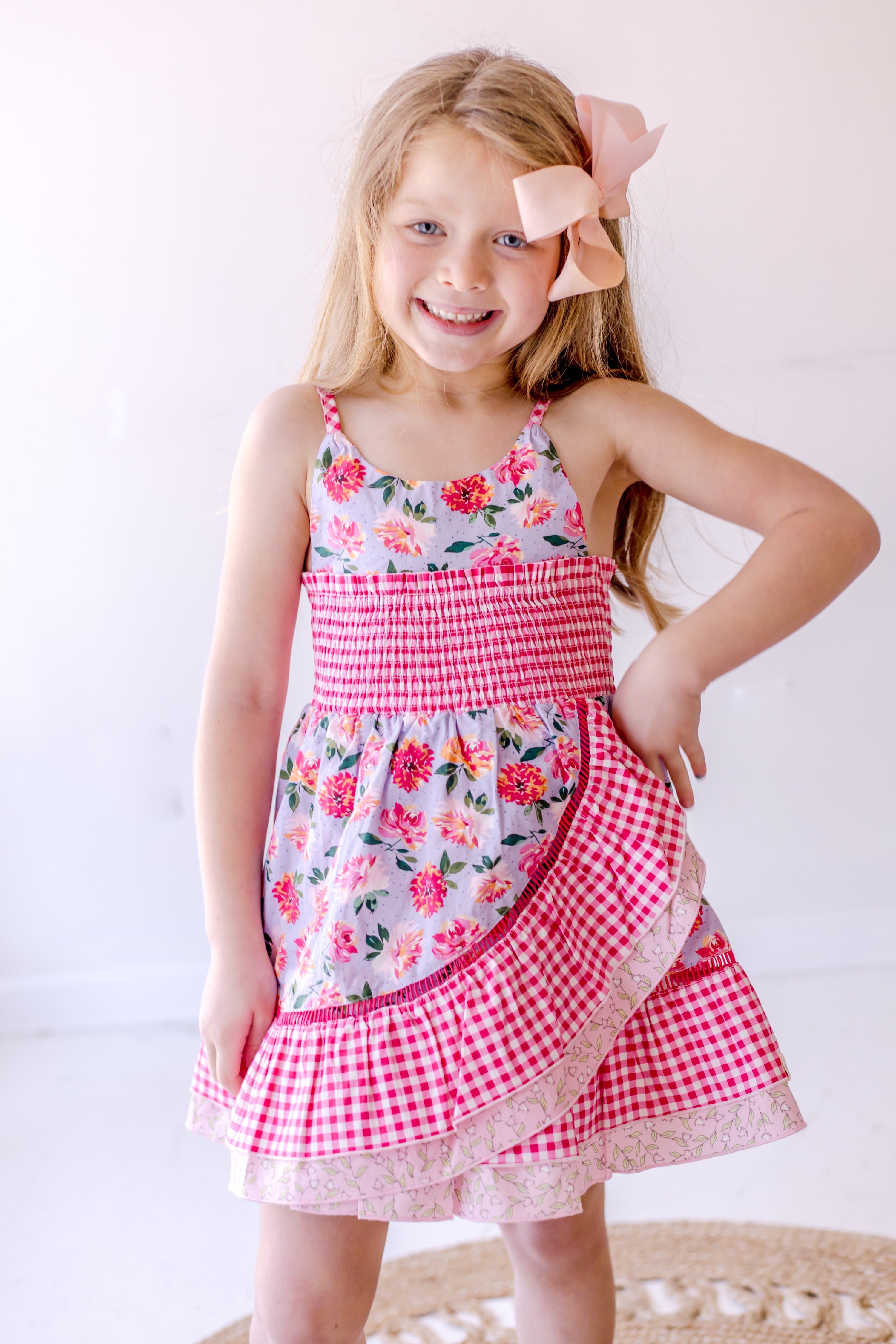 Opal Dress - Orchid Oasis