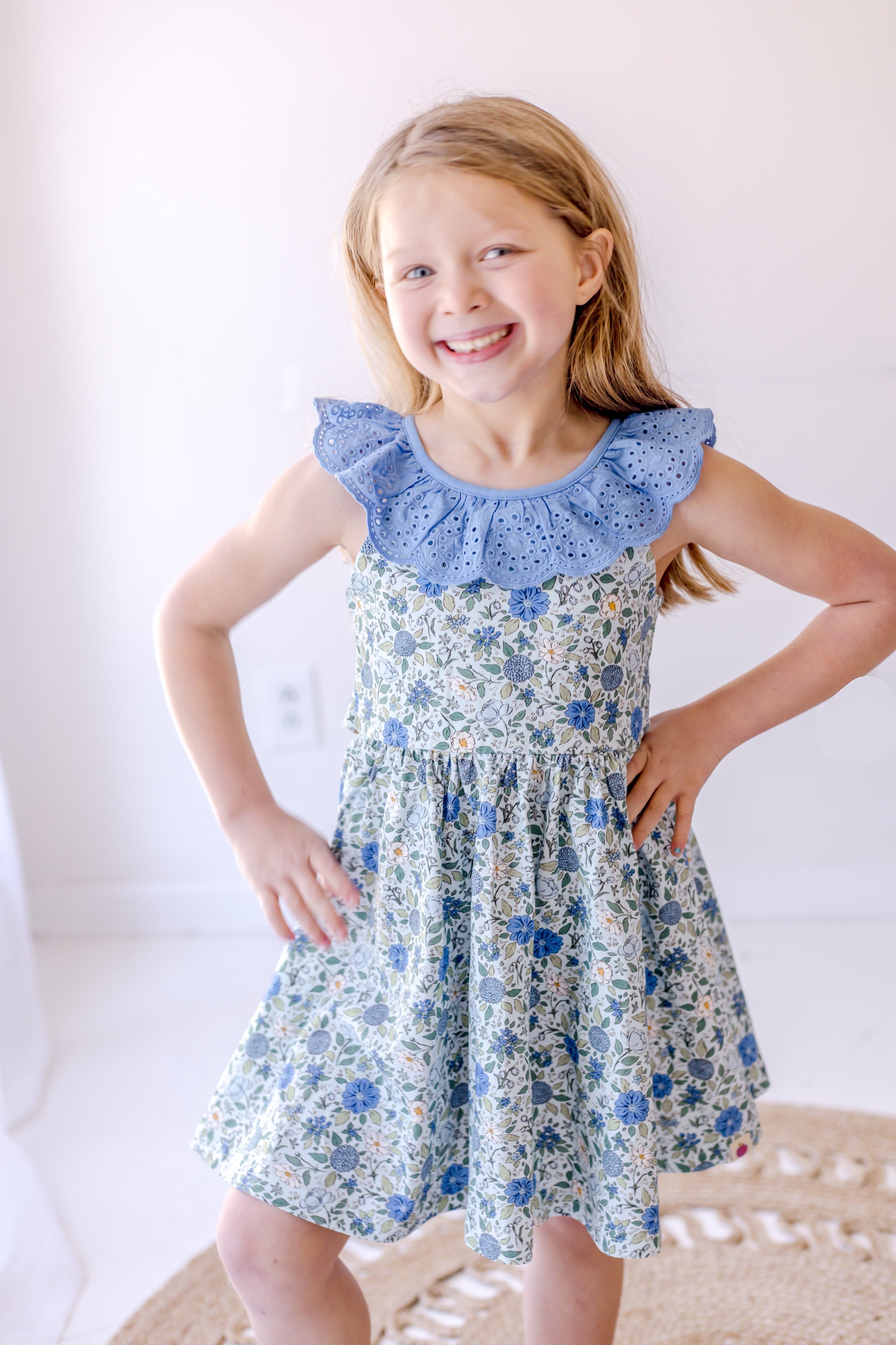 Penelope Dress - Cerulean Dreams