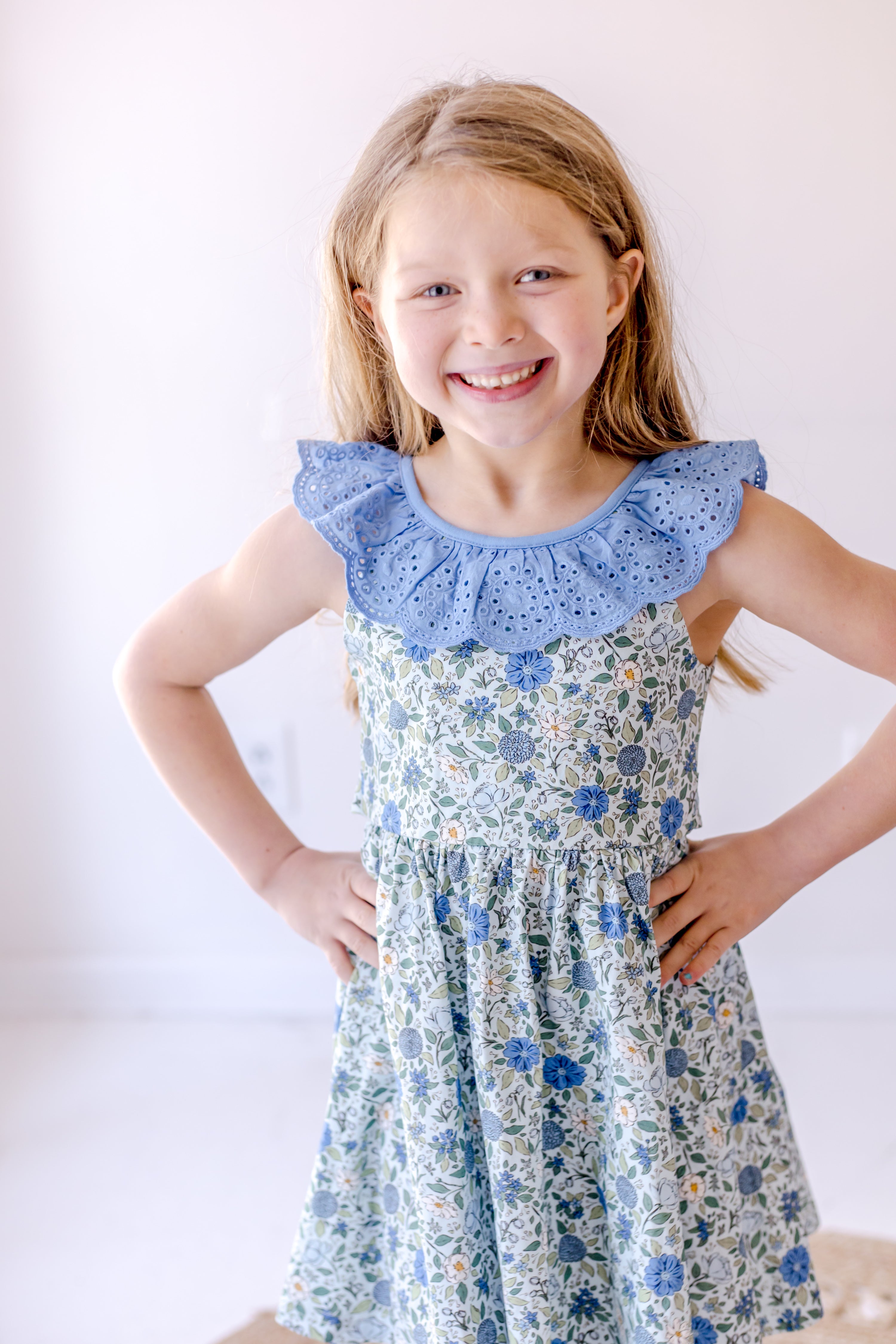 Penelope Dress - Cerulean Dreams