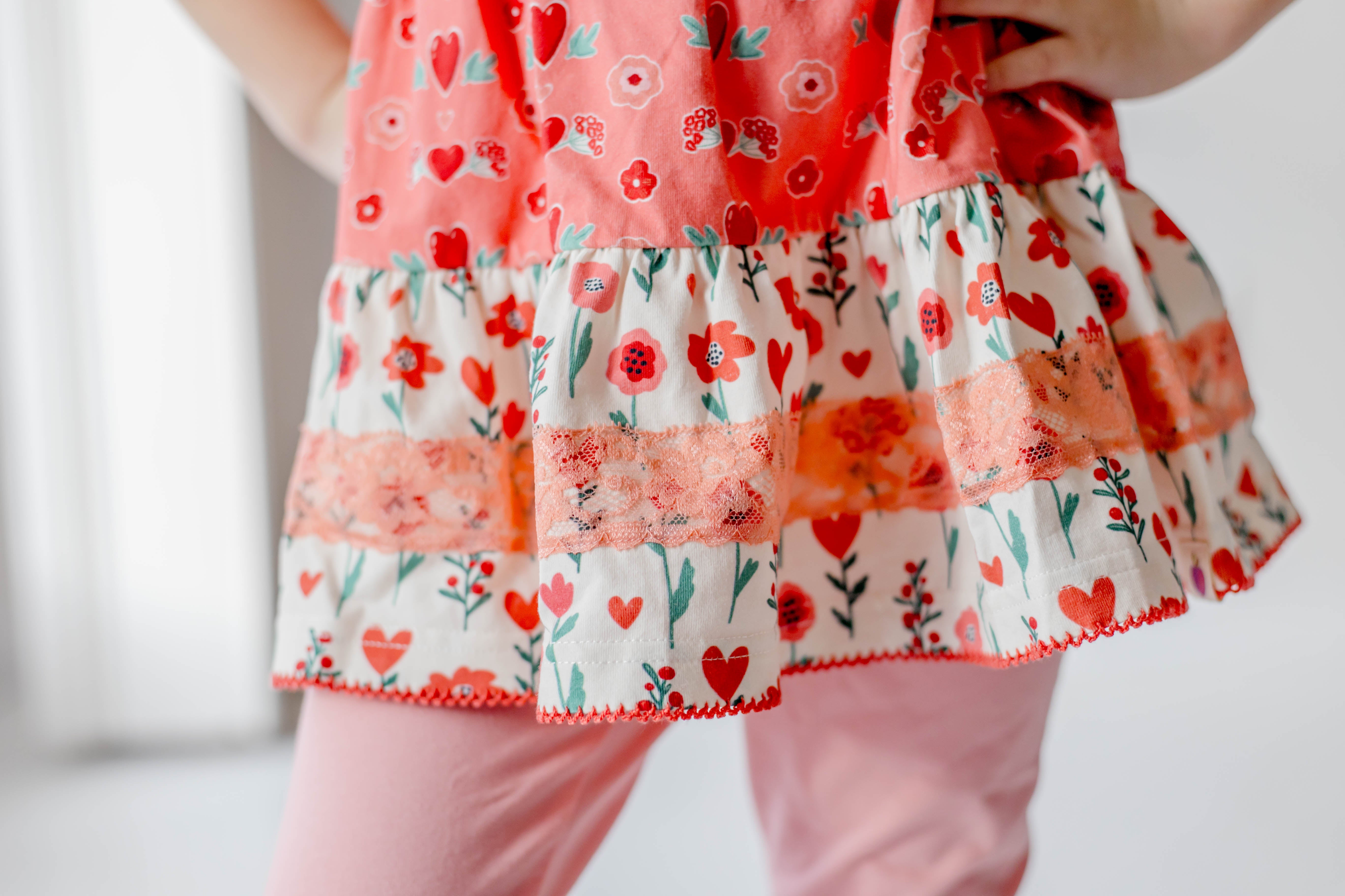 Bailey Tunic Top - Blooming Love