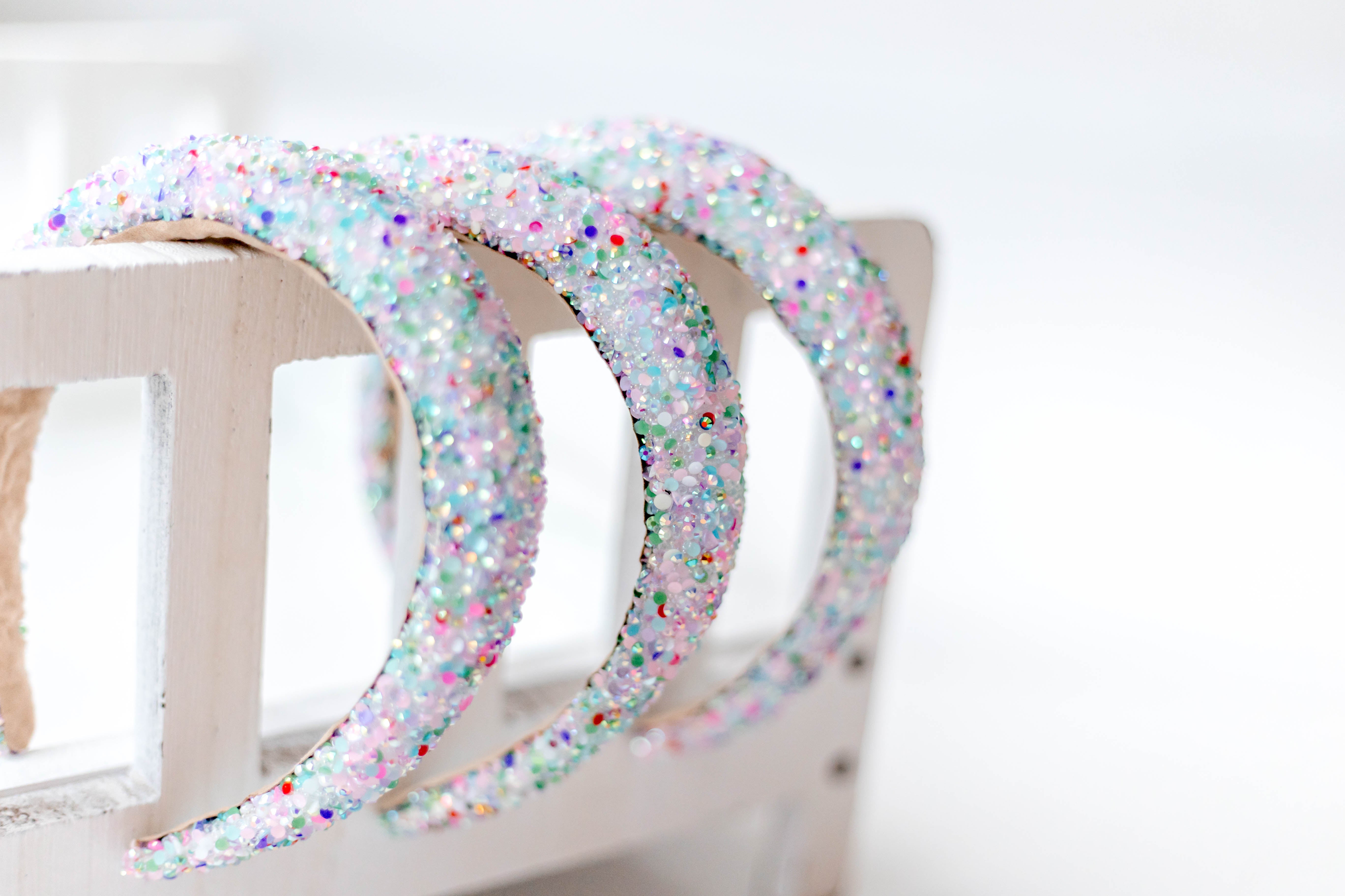 Beaded Headband - Ocean Sparkle