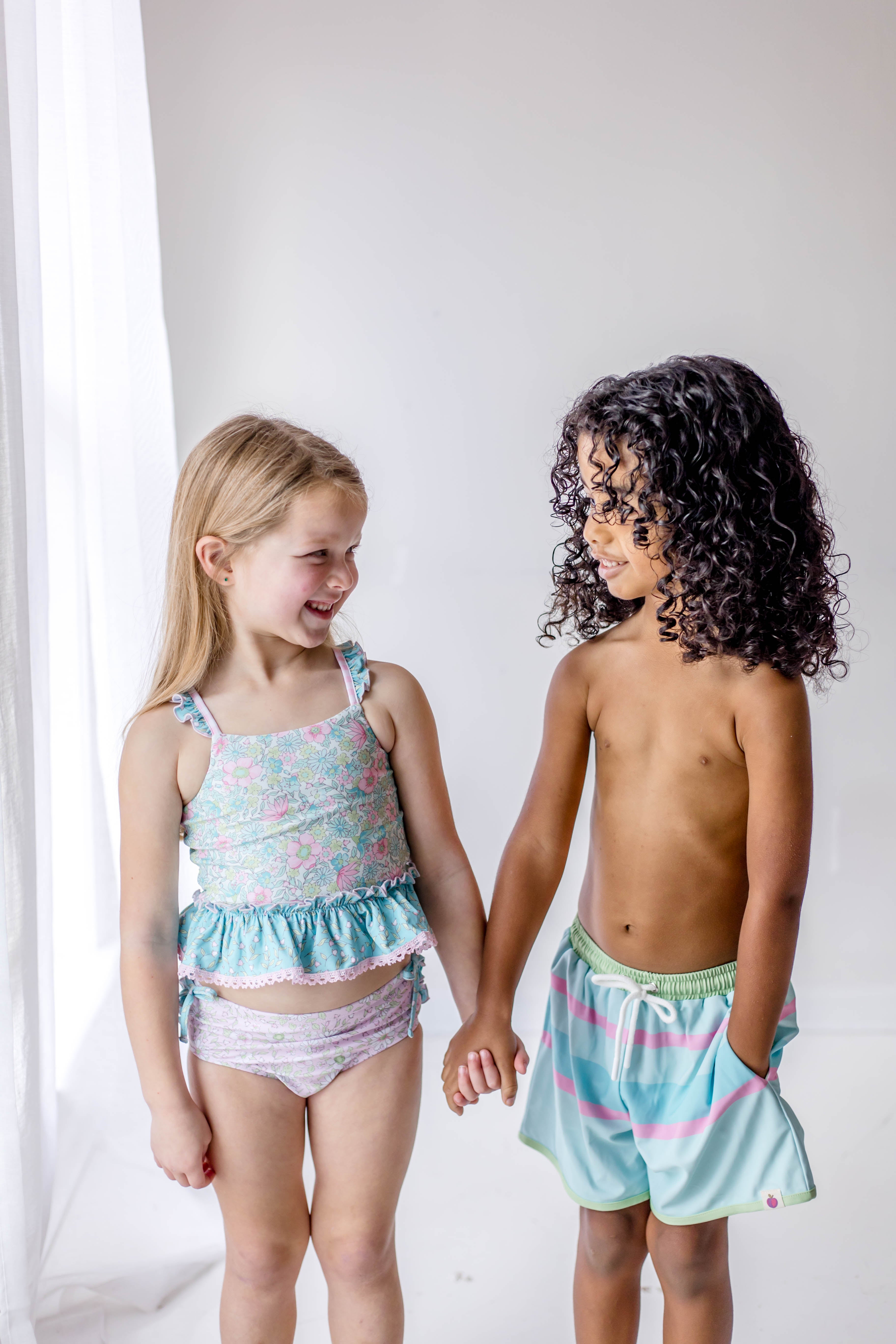 Selah Tankini Swimsuit - Rose Water Blossom