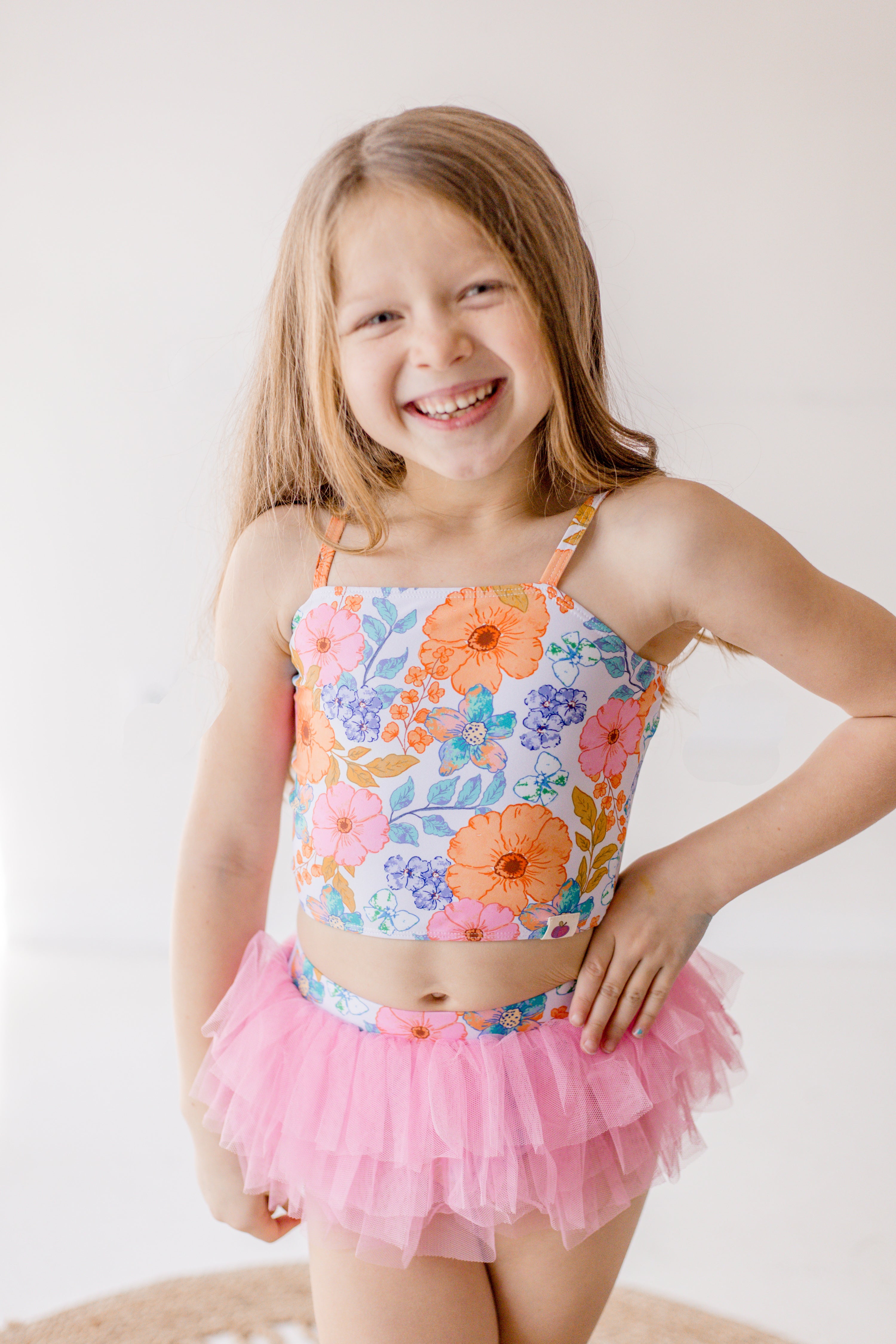 Lark Swimsuit - Flamingo Fantasy
