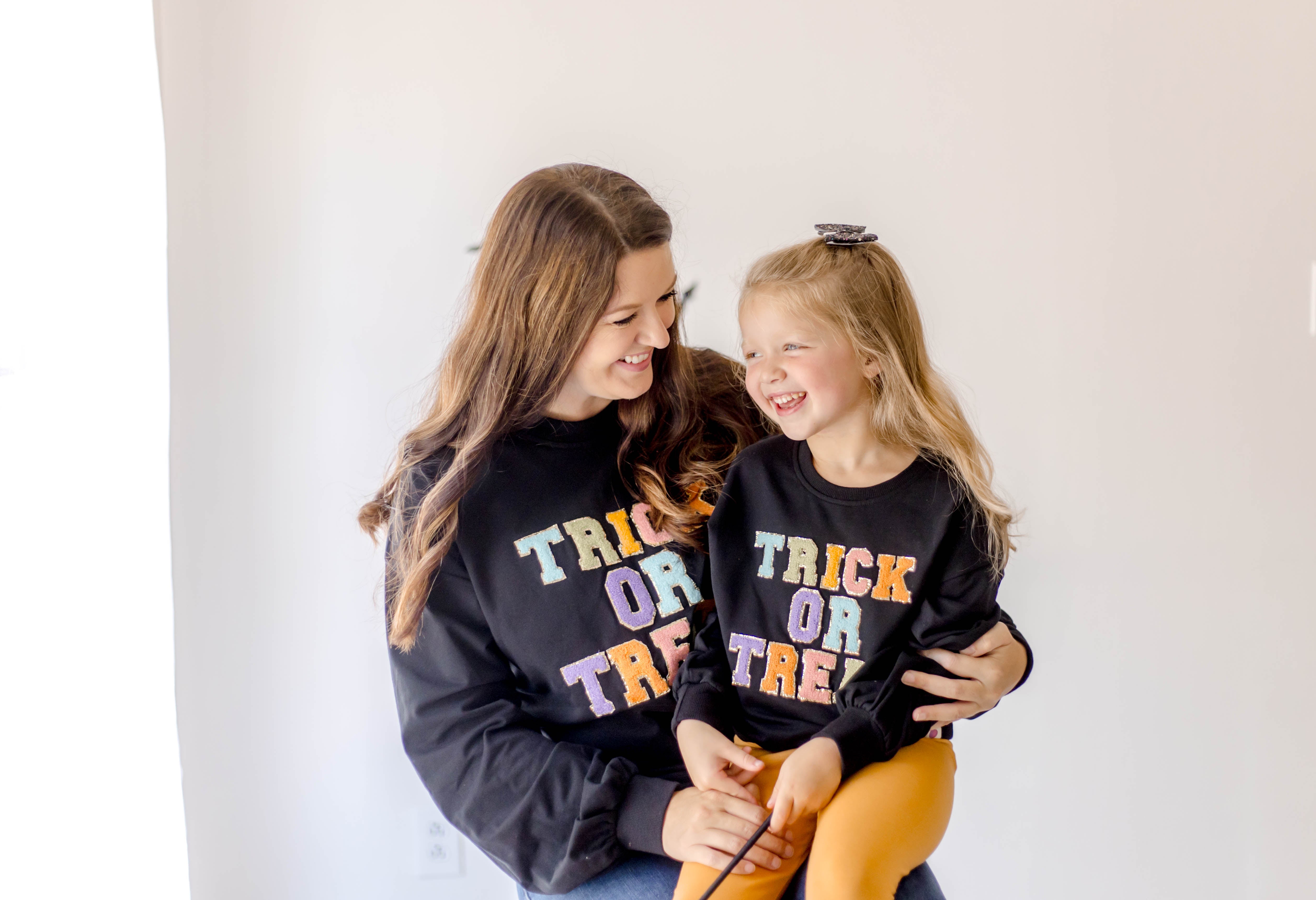 Chenille Sweatshirt - Trick or Treat