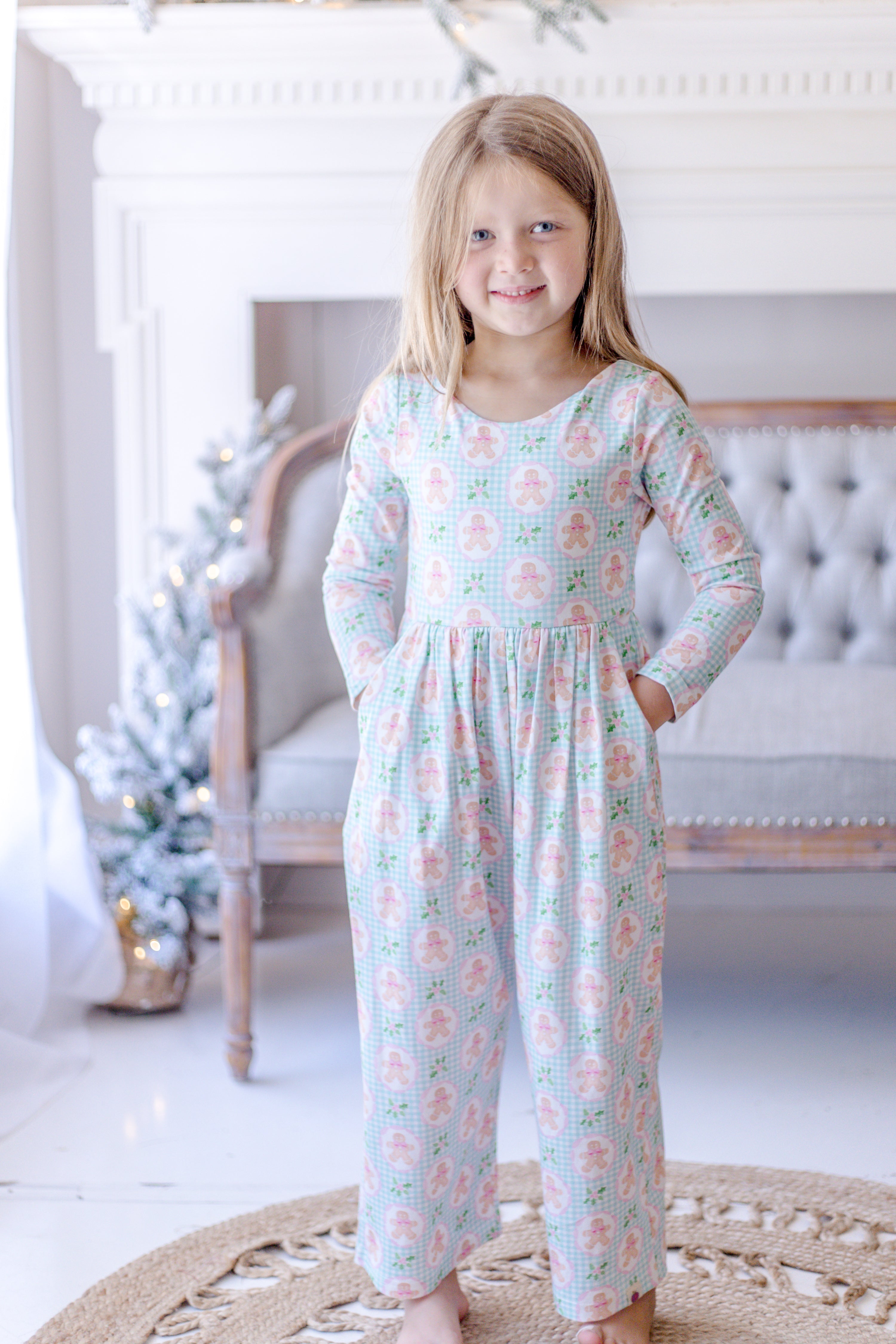 Ivy Romper - Gingerbread Delight