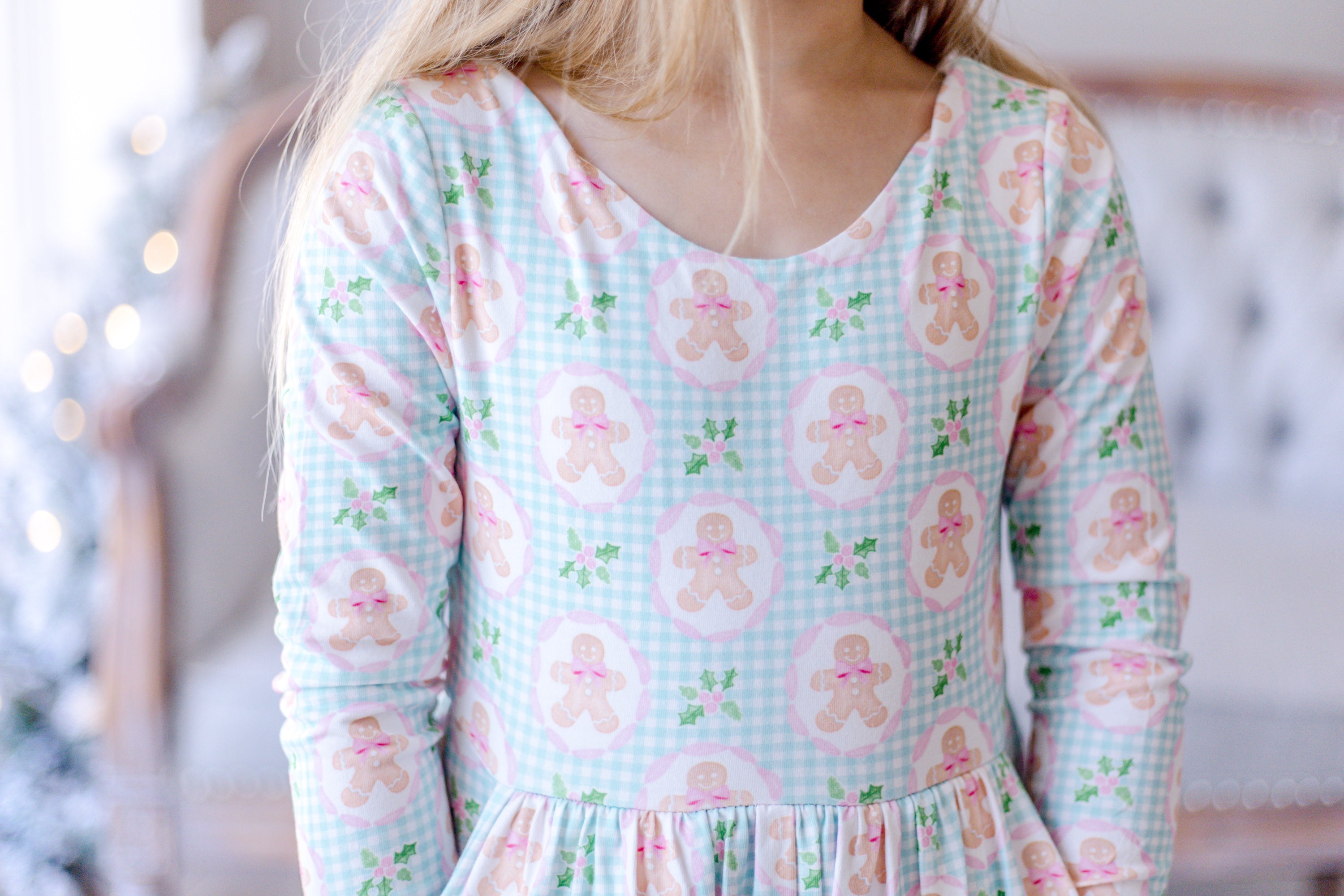 Ivy Romper - Gingerbread Delight