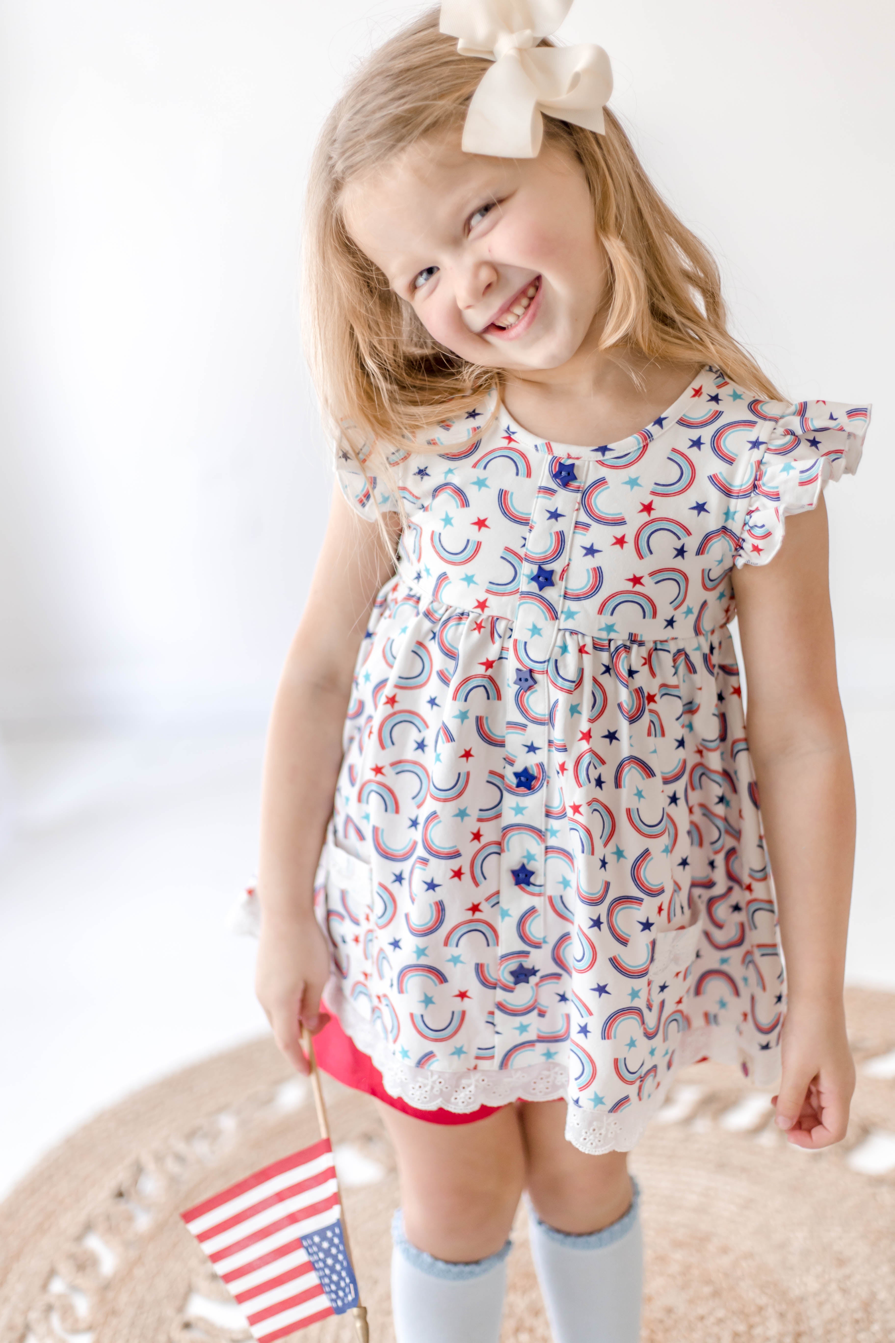 Cora Play Set - Patriotic Rainbow