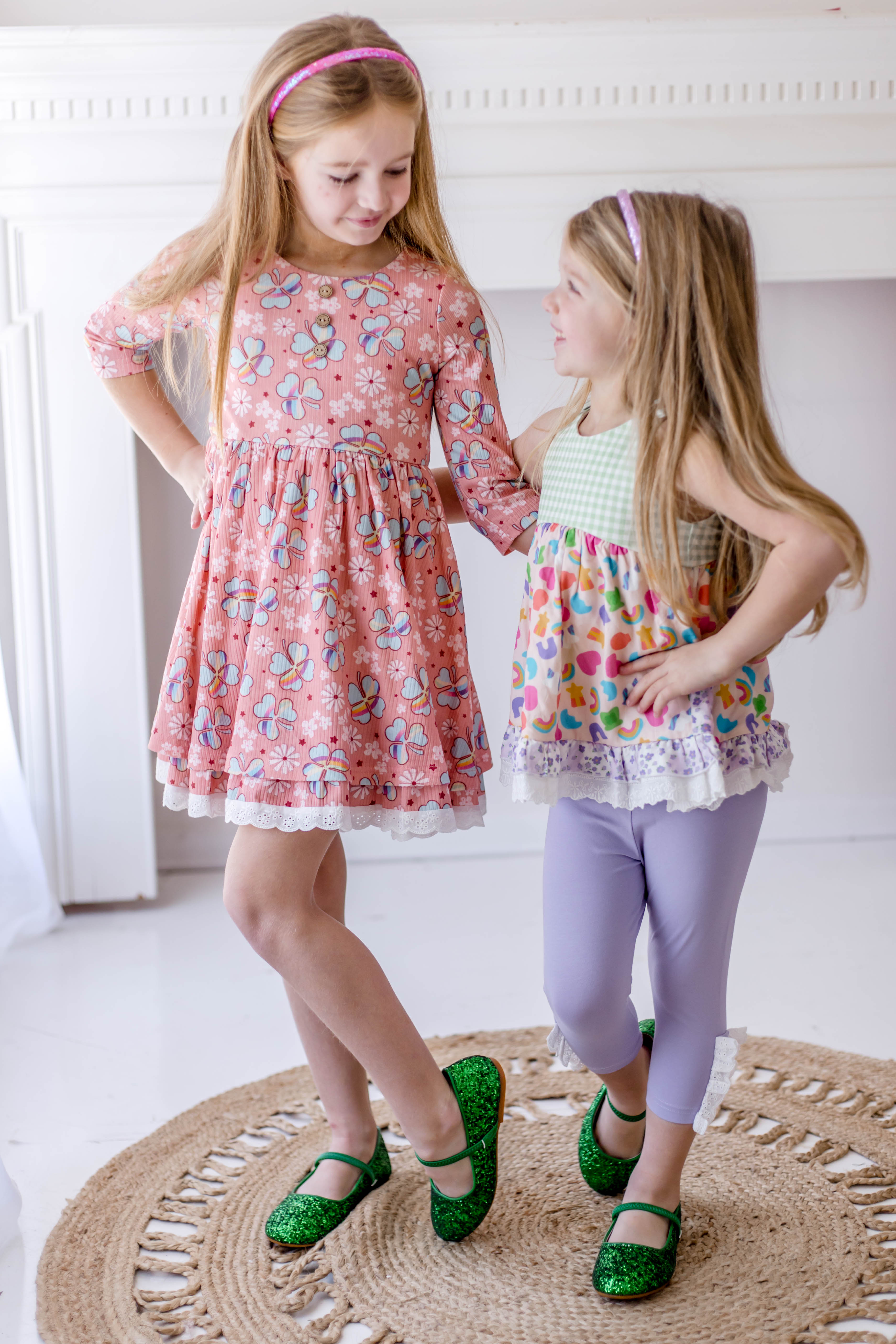 Myra Knit Dress - Shamrock Soiree