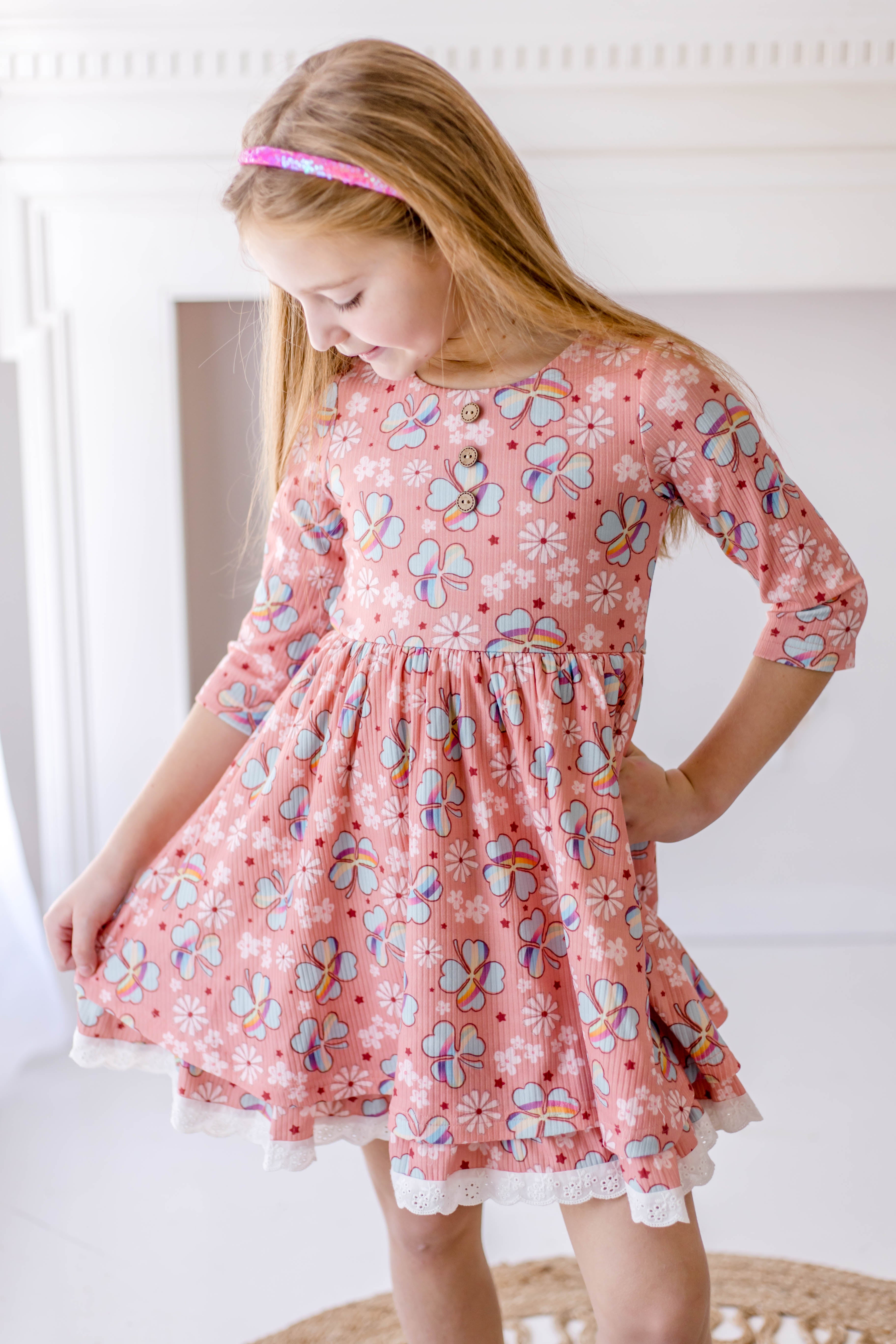 Myra Knit Dress - Shamrock Soiree