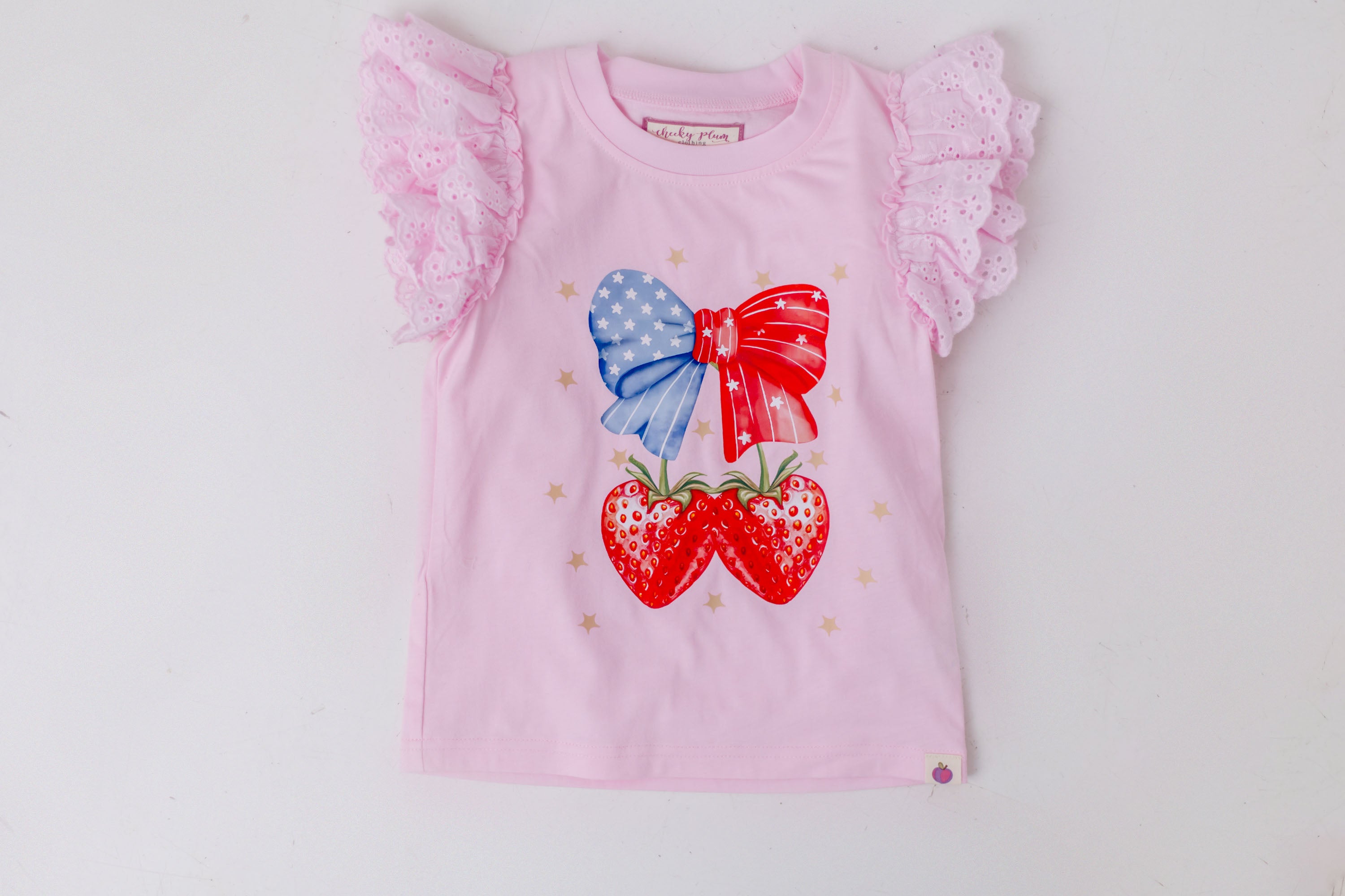 Graphic Tee - Berry Patriotic