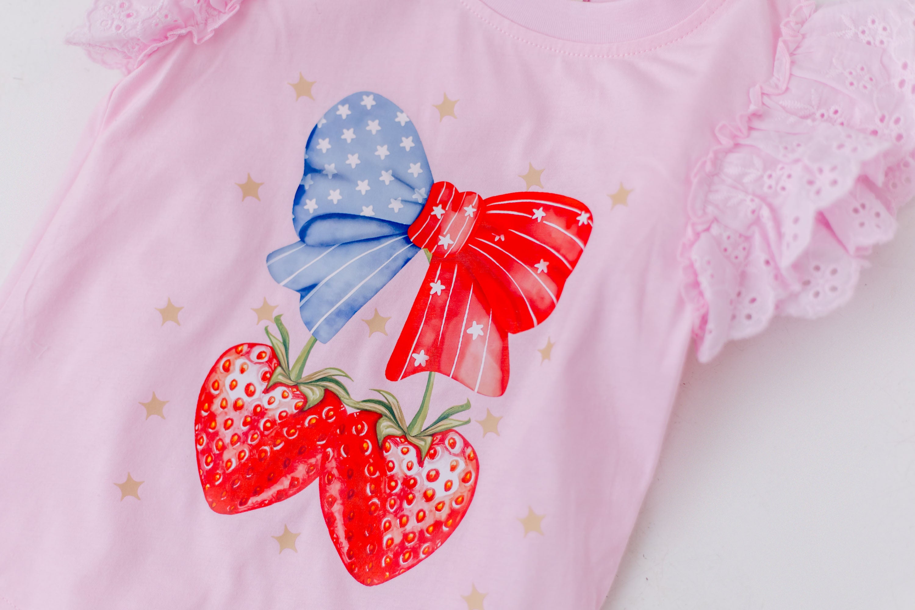 Graphic Tee - Berry Patriotic