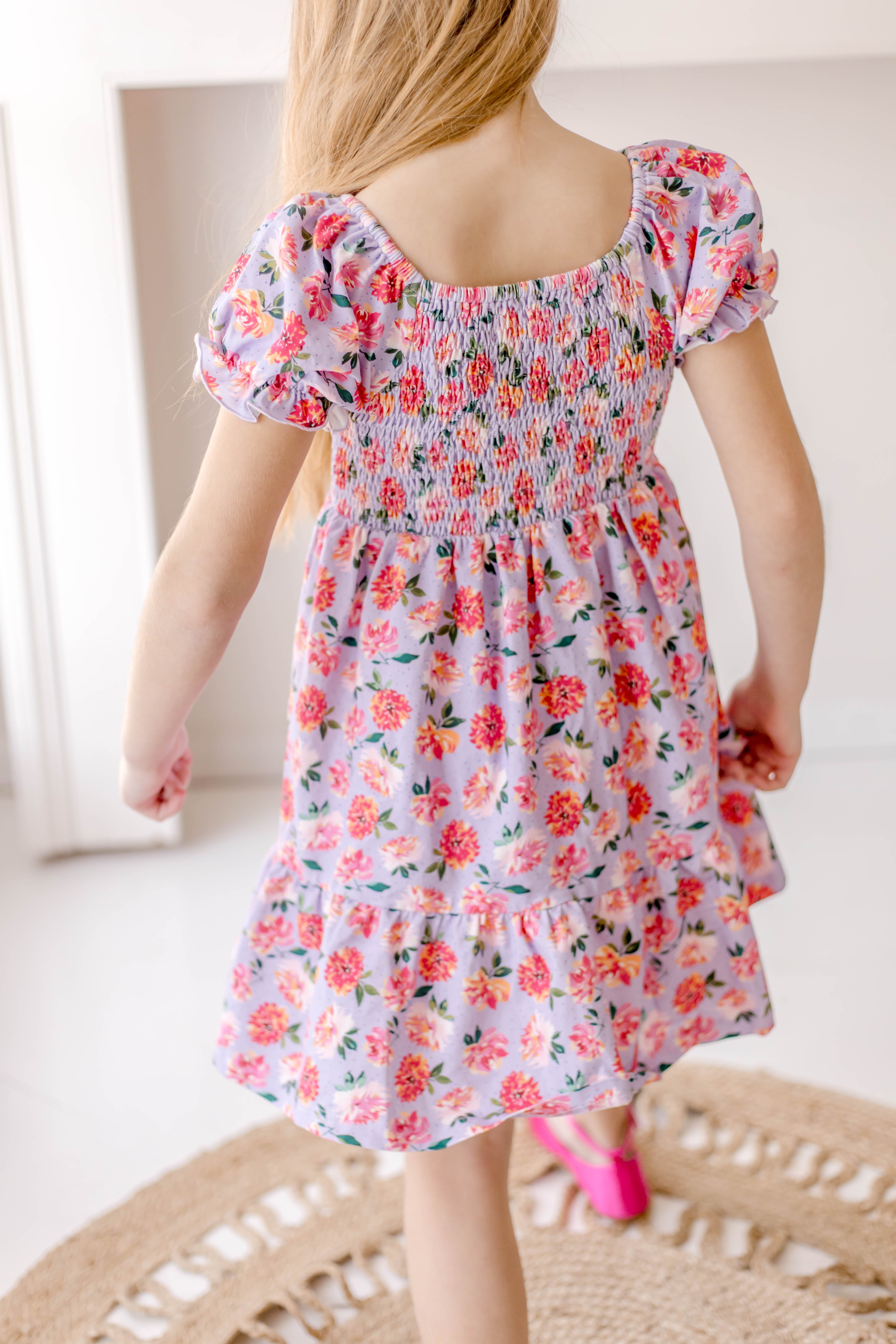 Sadie Knit Dress - Orchid Oasis