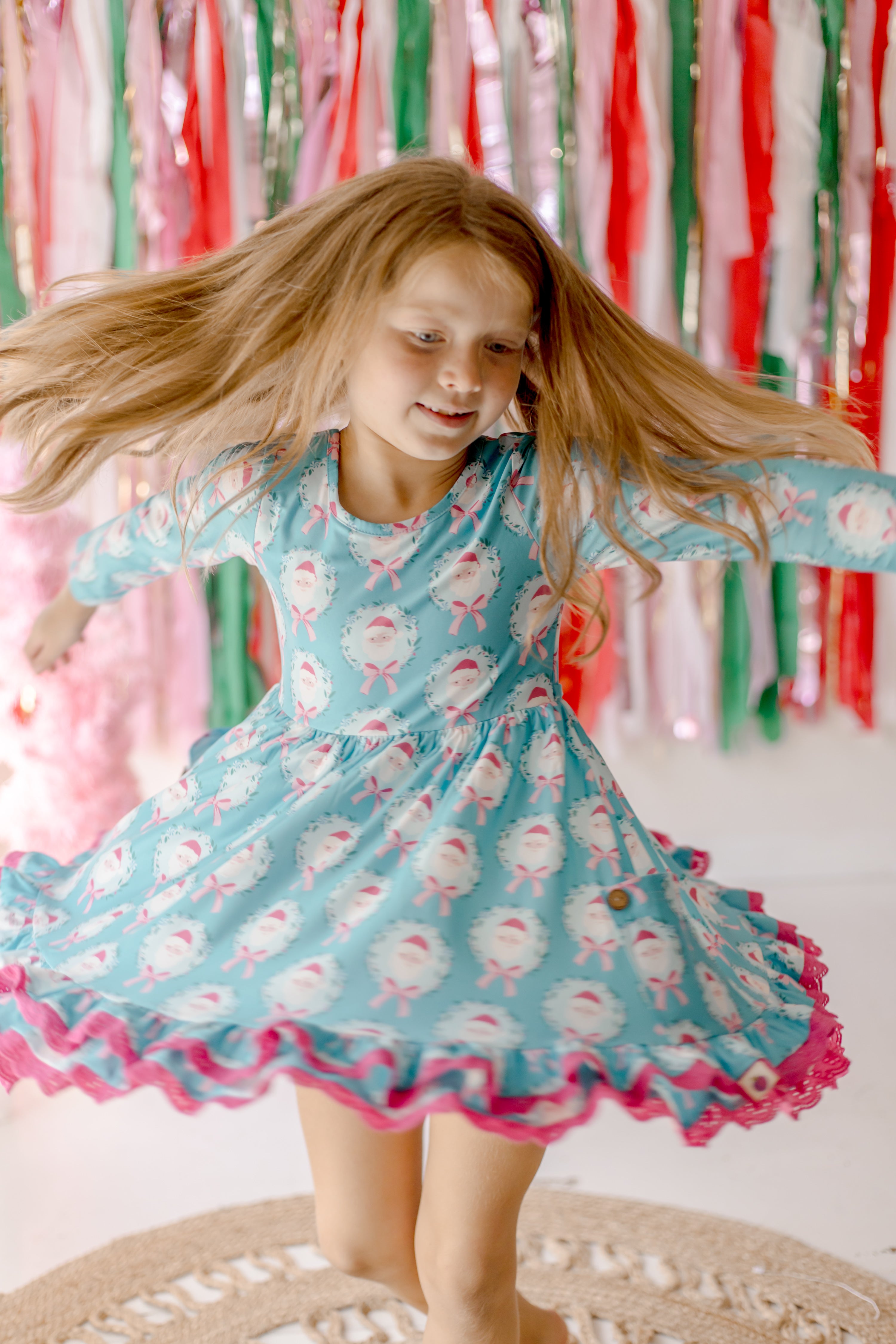 Myra Knit Dress- Teal Tidings