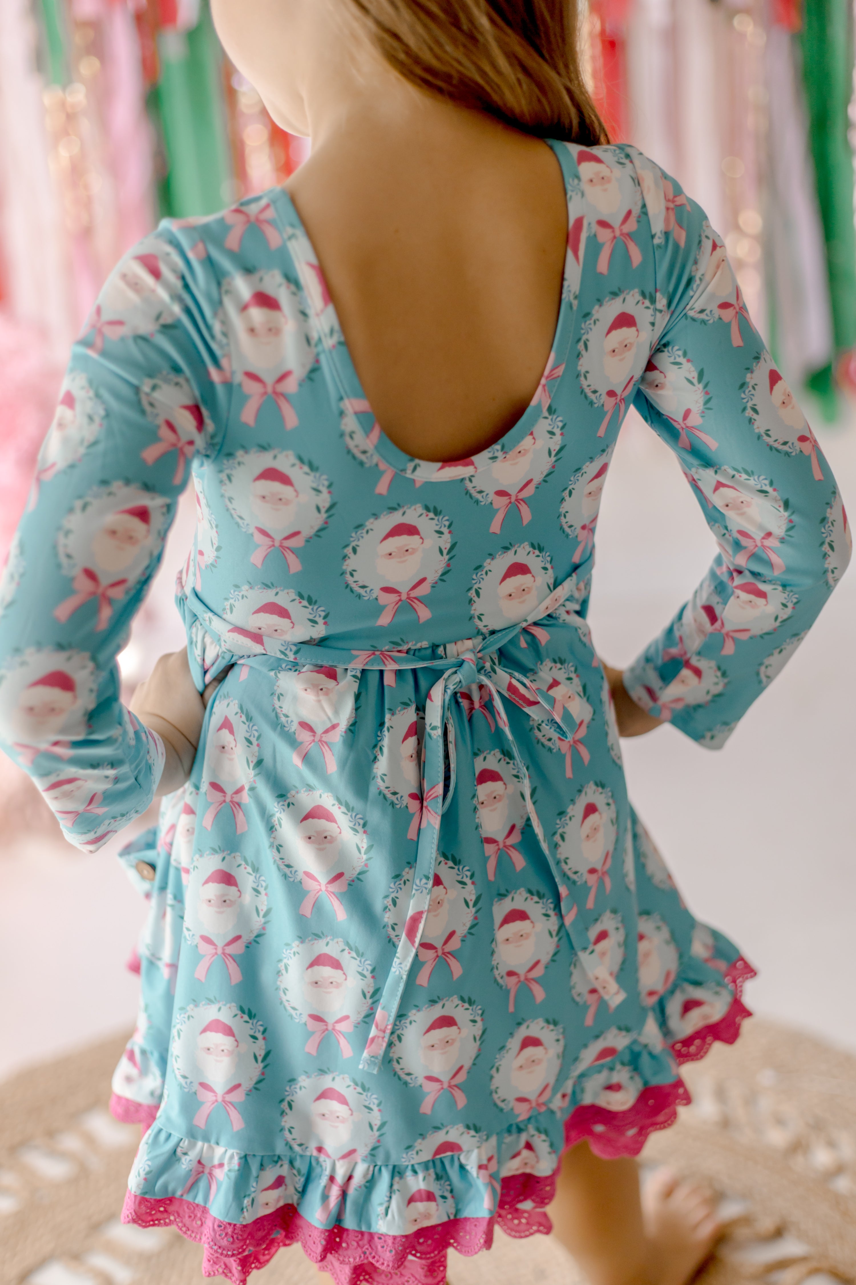 Myra Knit Dress- Teal Tidings