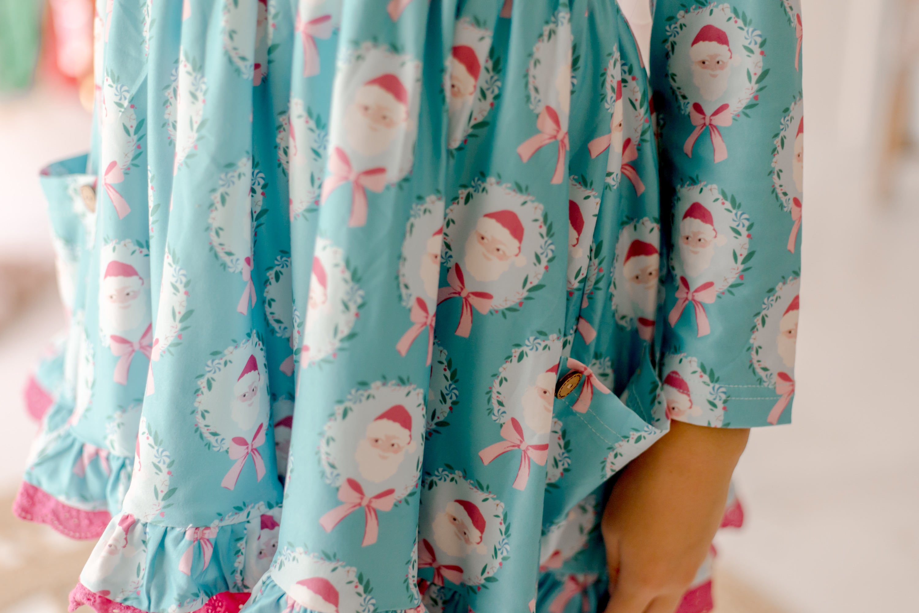 Myra Knit Dress- Teal Tidings