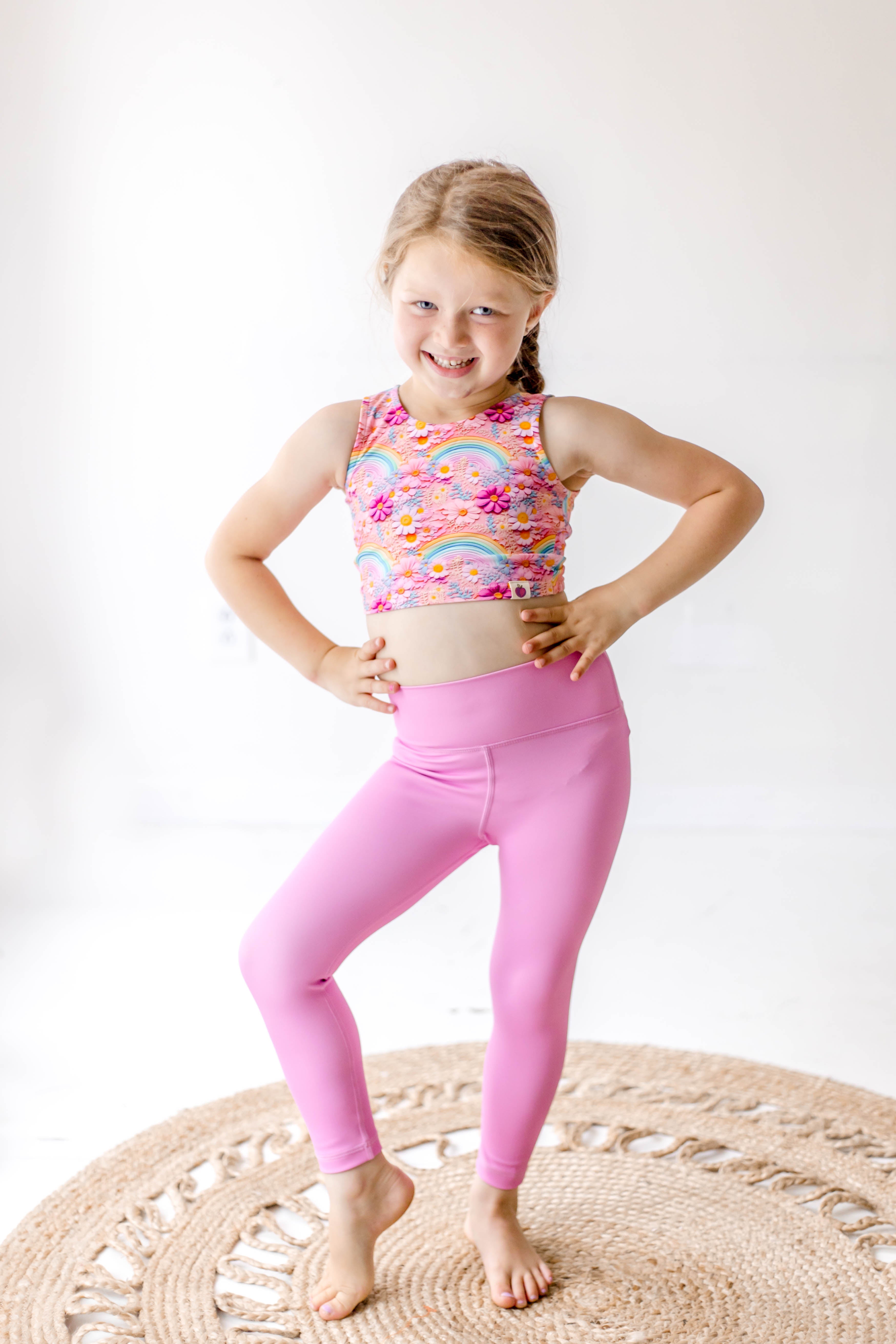 Active Leggings - Chasing Rainbows (Runs Small)