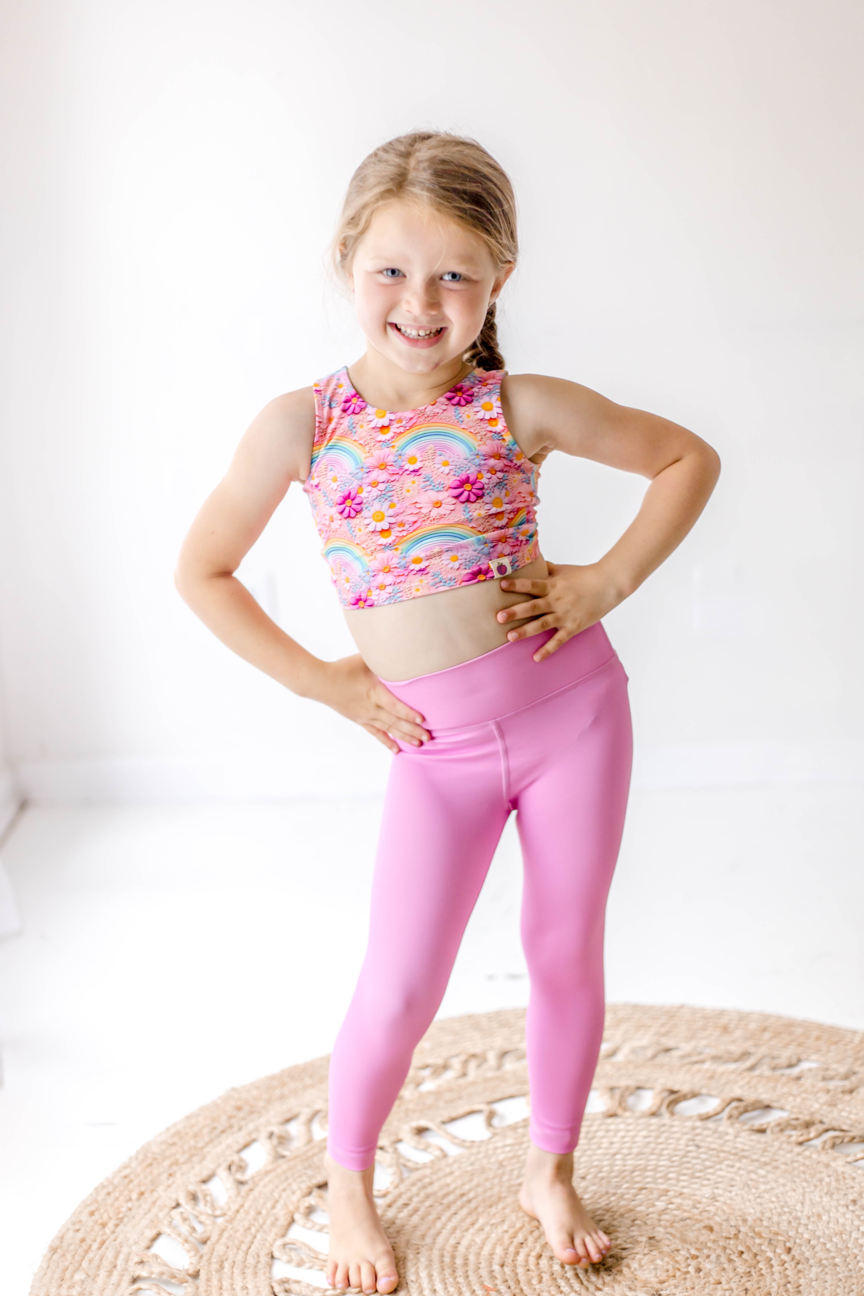 Active Leggings - Chasing Rainbows (Runs Small)