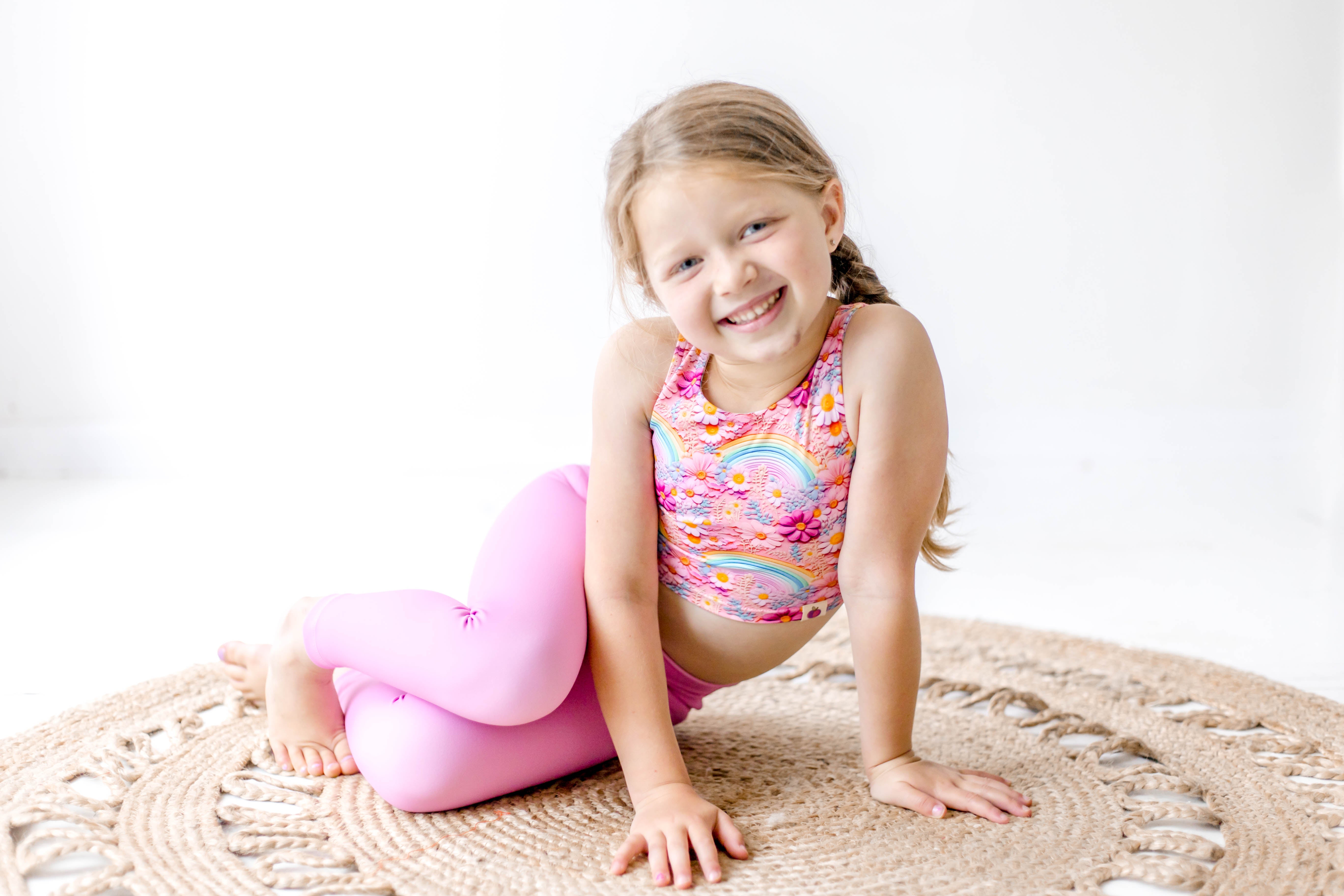 Active Leggings - Chasing Rainbows (Runs Small)