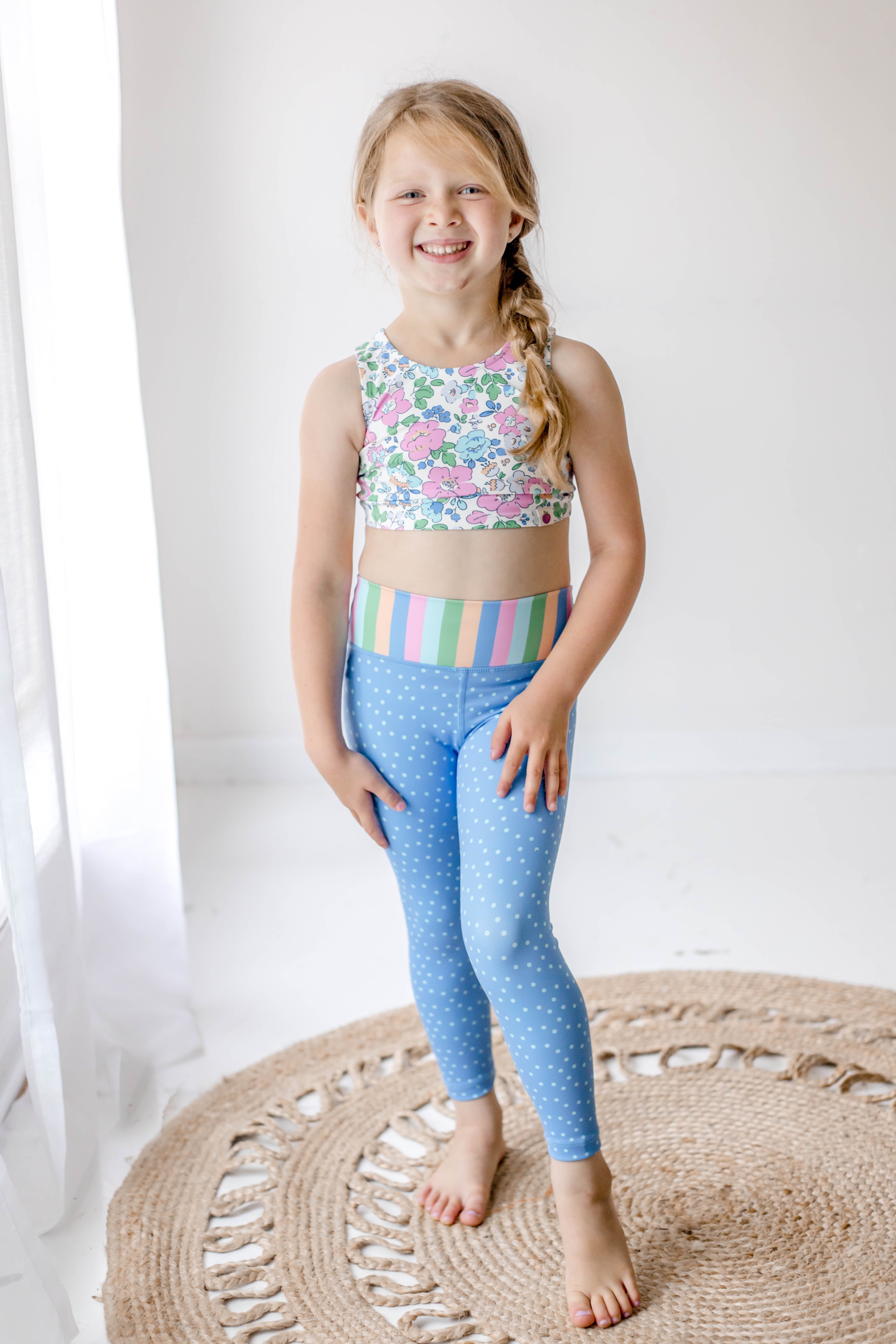 Active Leggings - Sapphire Sands (Runs Small)