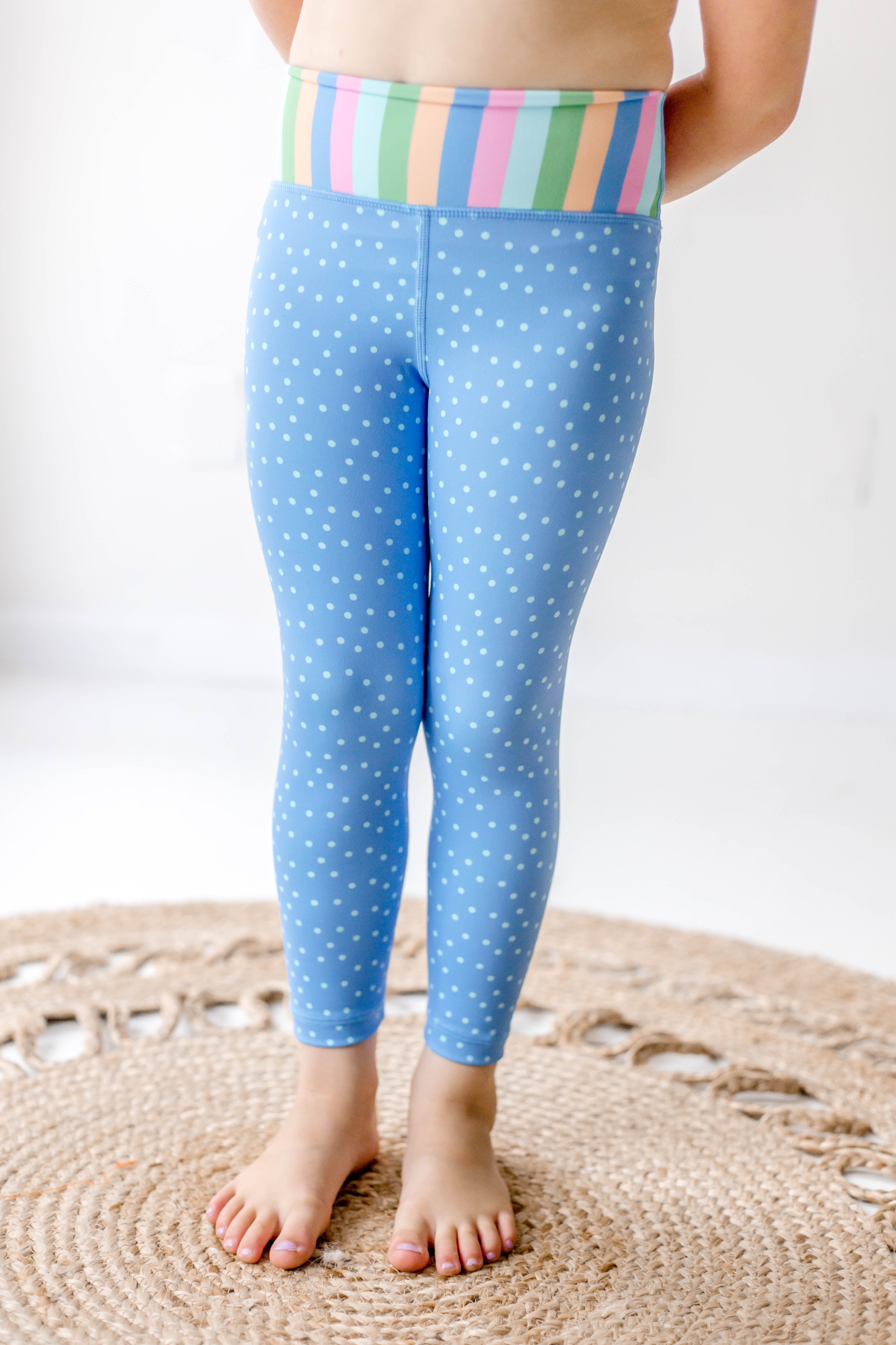 Active Leggings - Sapphire Sands (Runs Small)