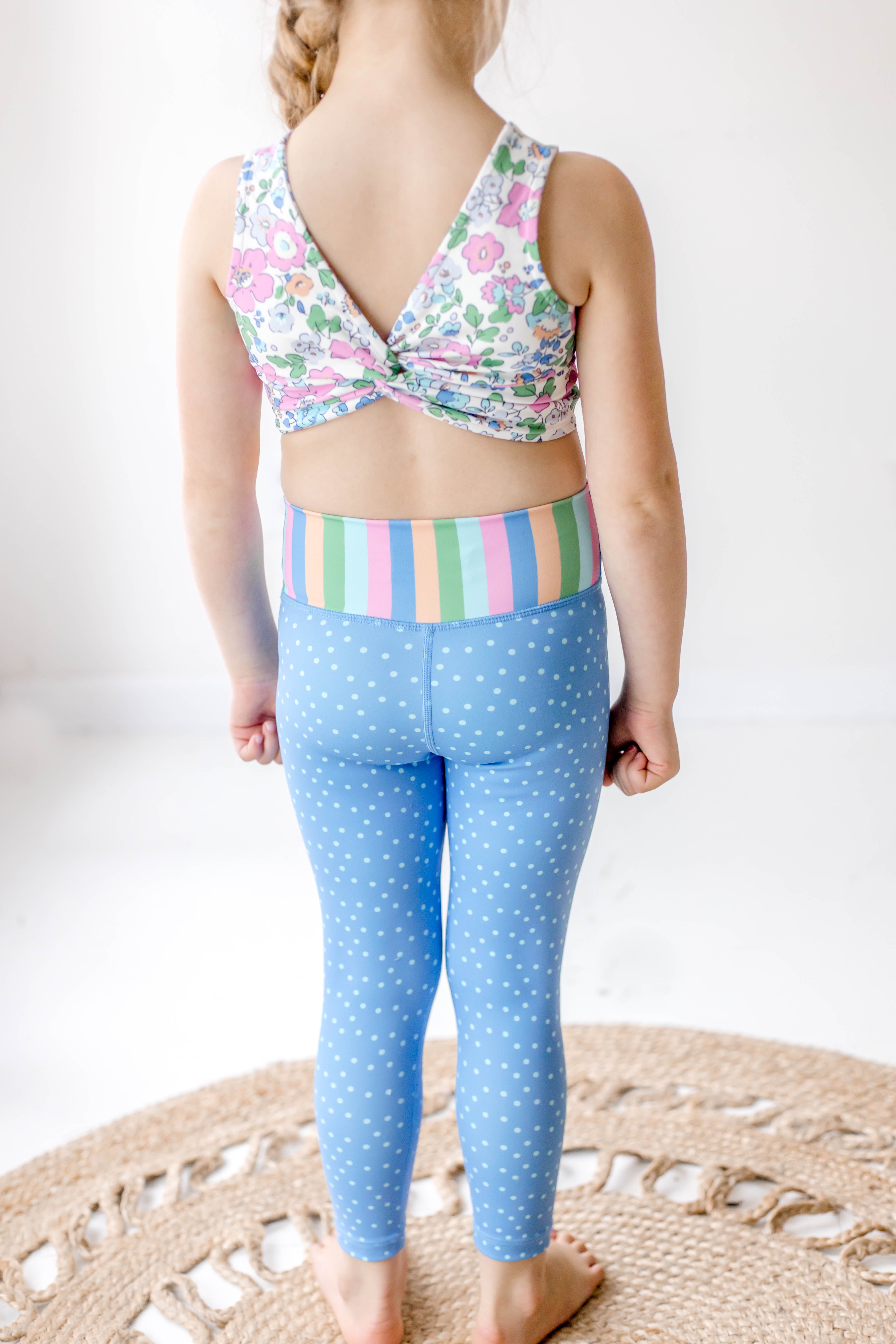 Active Leggings - Sapphire Sands (Runs Small)