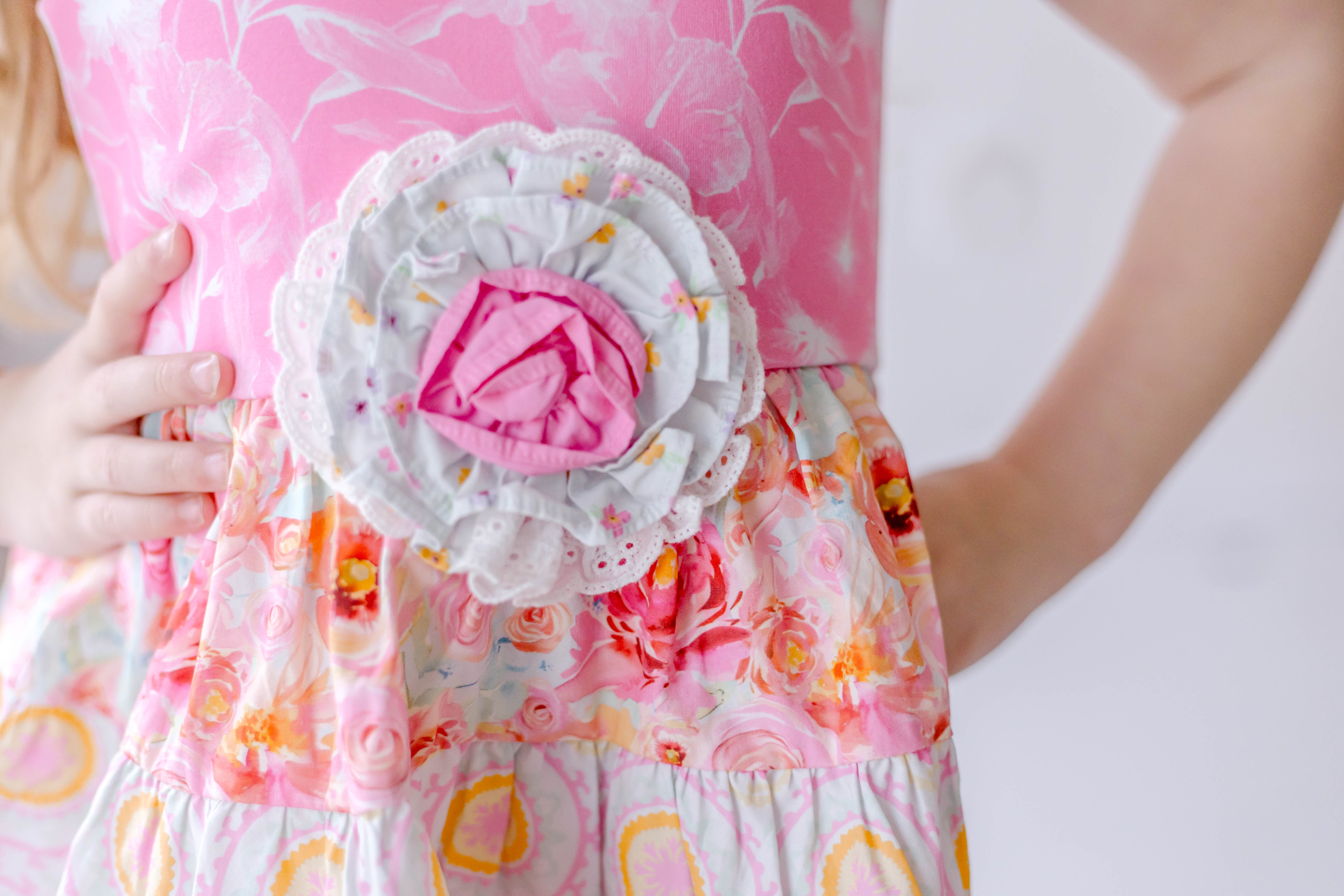 Emma Dress - Pink Lemonade